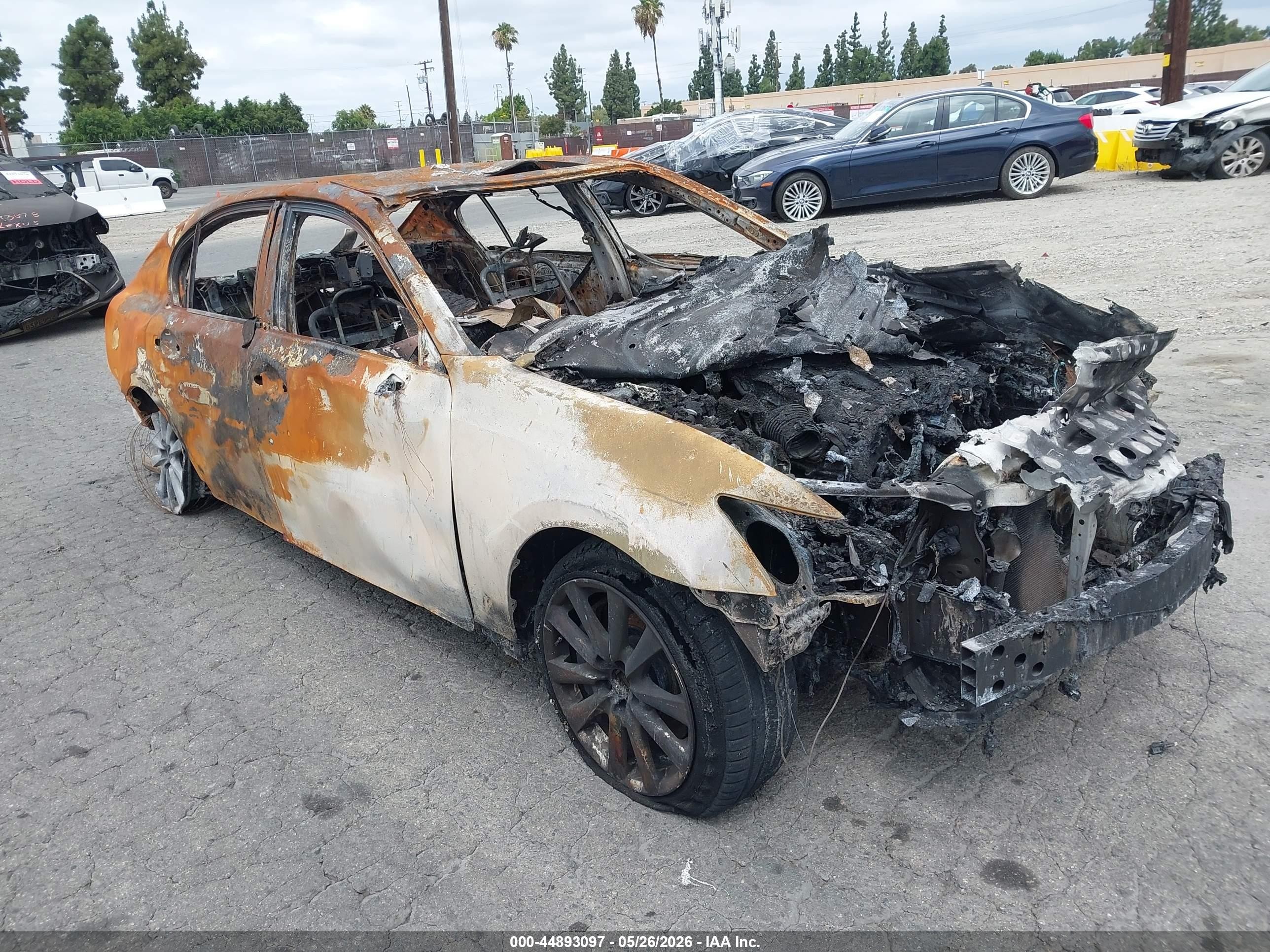 2014 Lexus GS 350, VIN JTHBE1BL6E5029423 — Burn