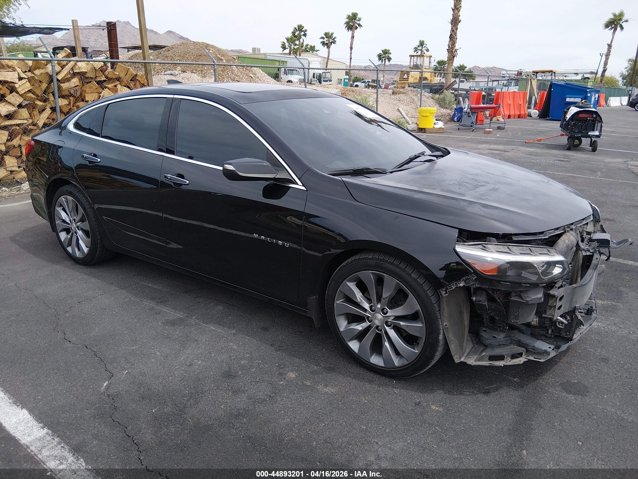 2016 Chevrolet Malibu Premier, VIN 1G1ZH5SXXGF347794 — Front end