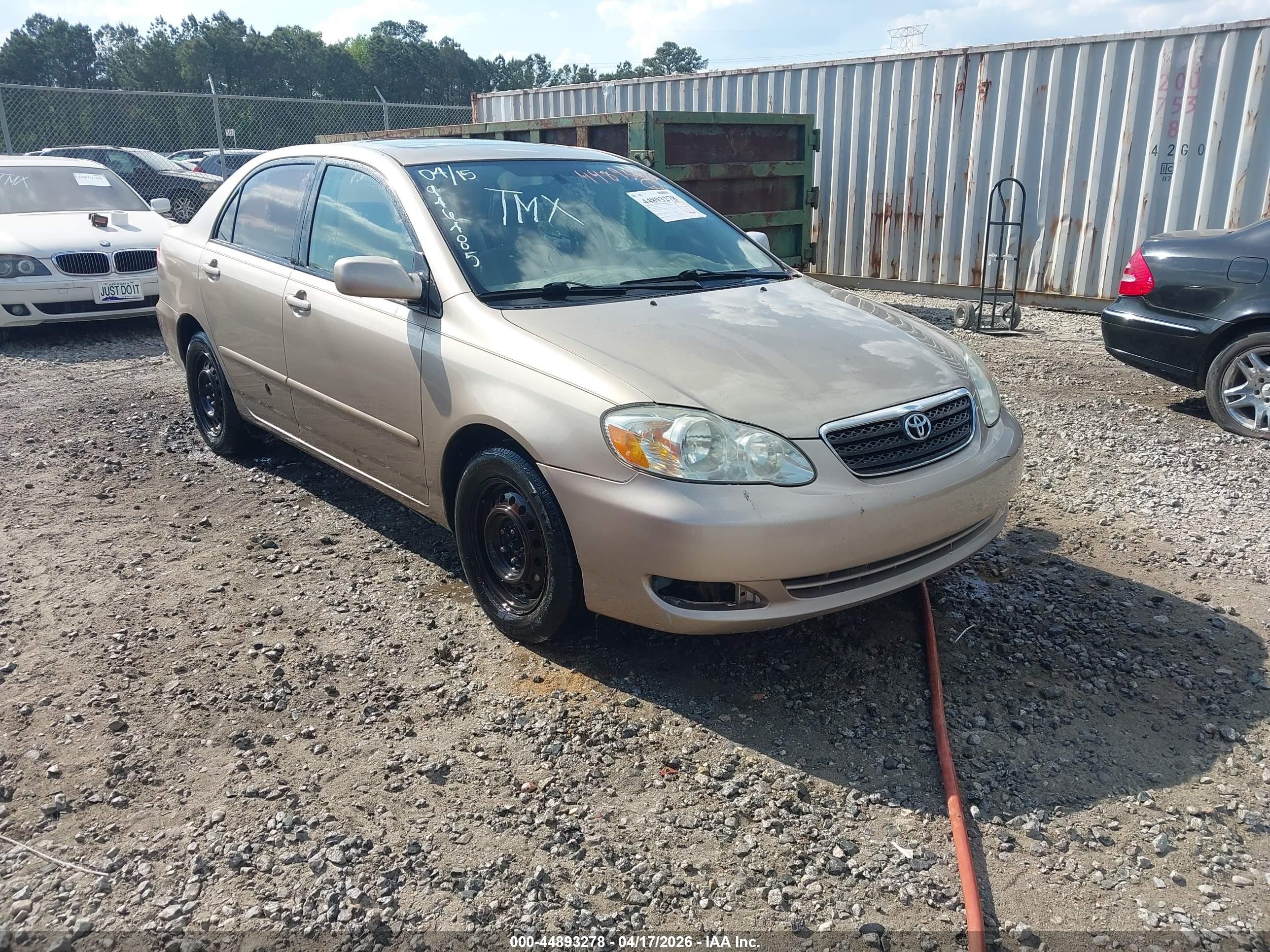 2008 Toyota Corolla S, VIN 1NXBR32EX8Z946485 — Side