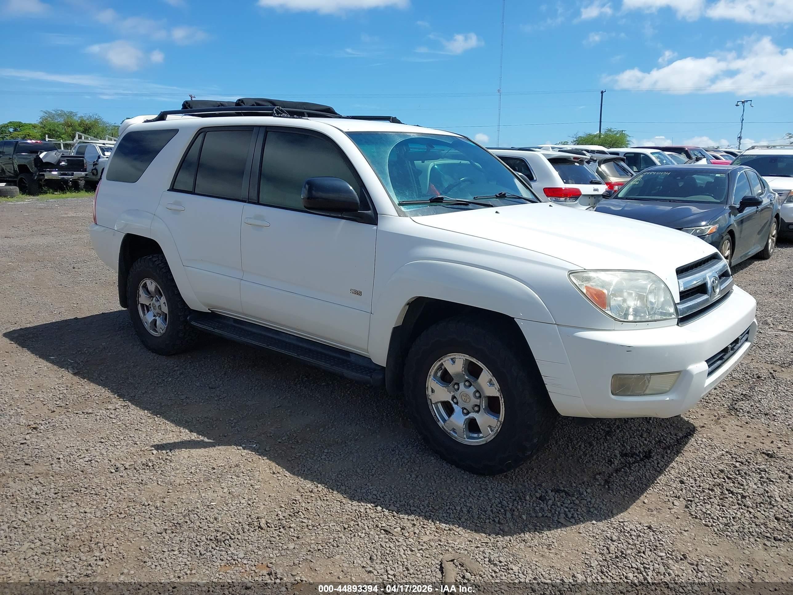 2005 Toyota 4Runner SR5, VIN JTEZU14R250057779 — Fresh water flood