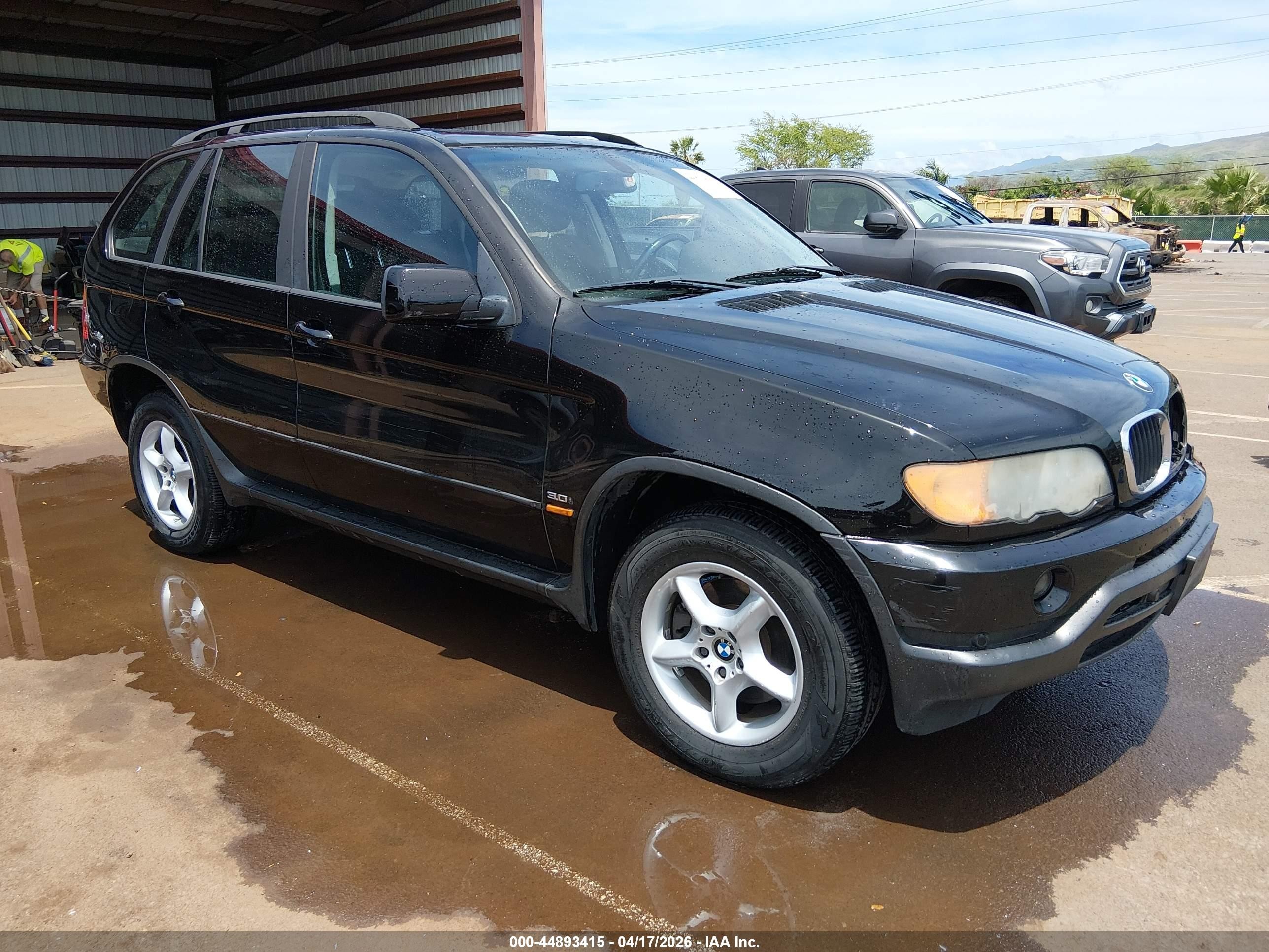 2002 BMW X5 3.0i, VIN 5UXFA53512LP57257 — Перед