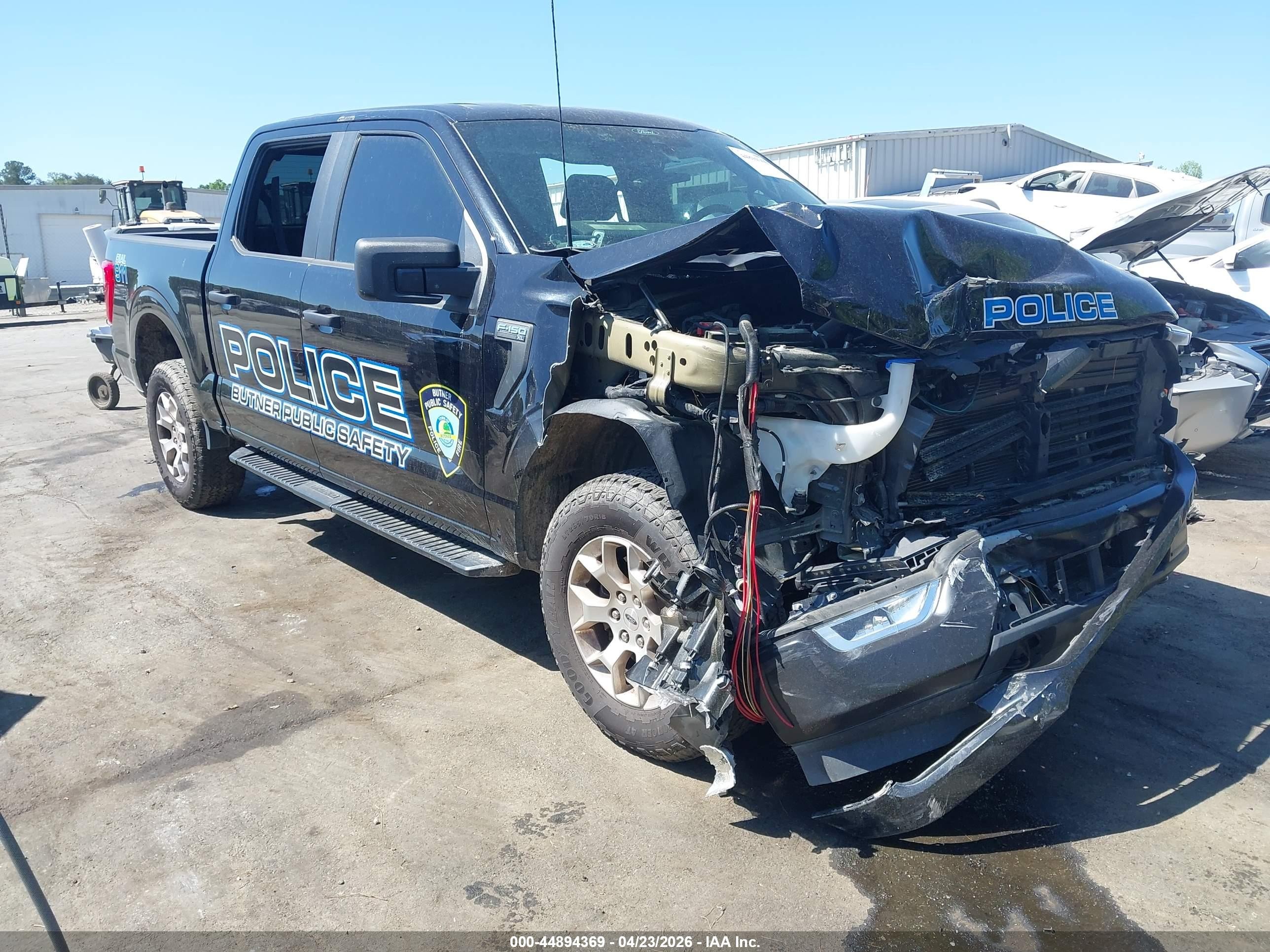 2022 Ford F-150 Police Responder XL, VIN 1FTFW1P80NKD04838 — Front end