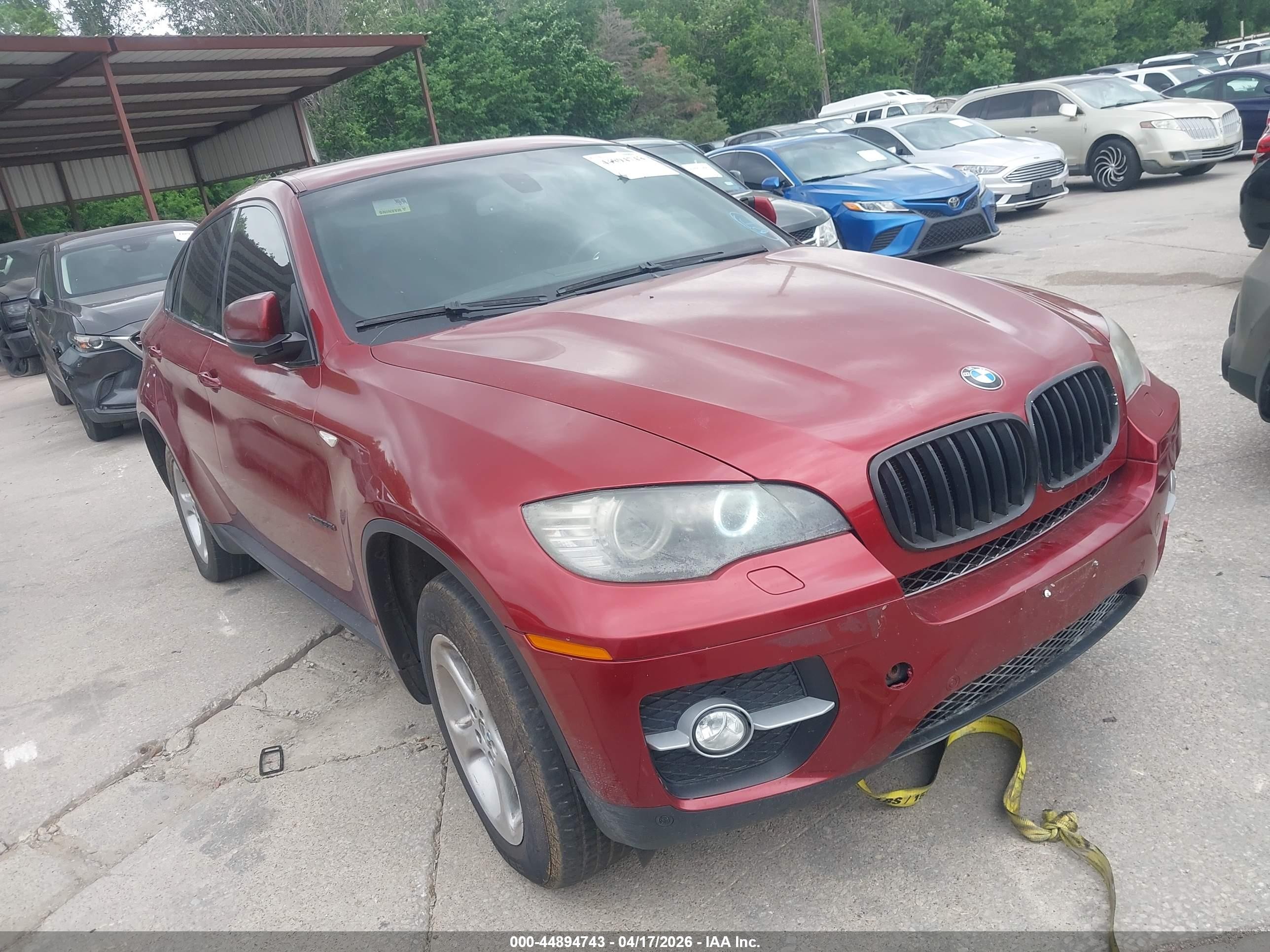 2009 BMW X6 xDrive35i, VIN 5UXFG43549L222488 — Обычный износ