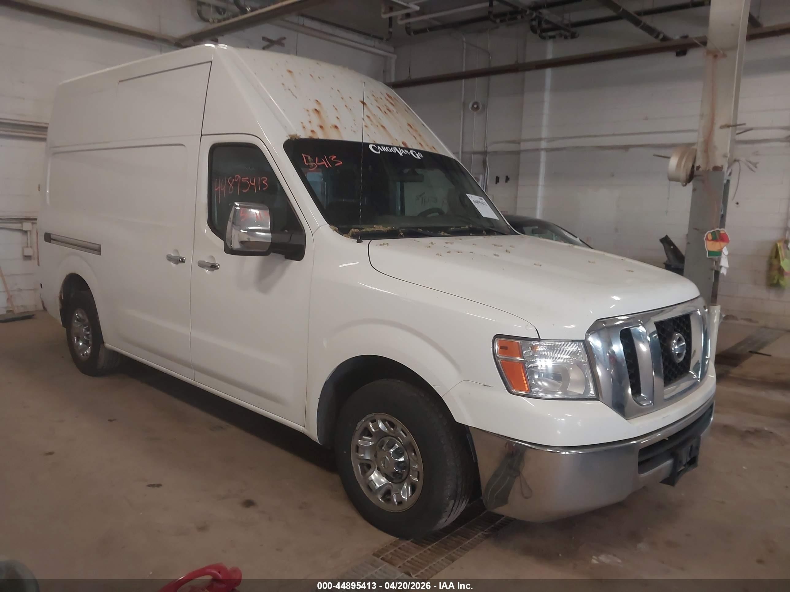 2014 Nissan NV Cargo SV, VIN 1N6BF0LY8EN106082 — Normal wear
