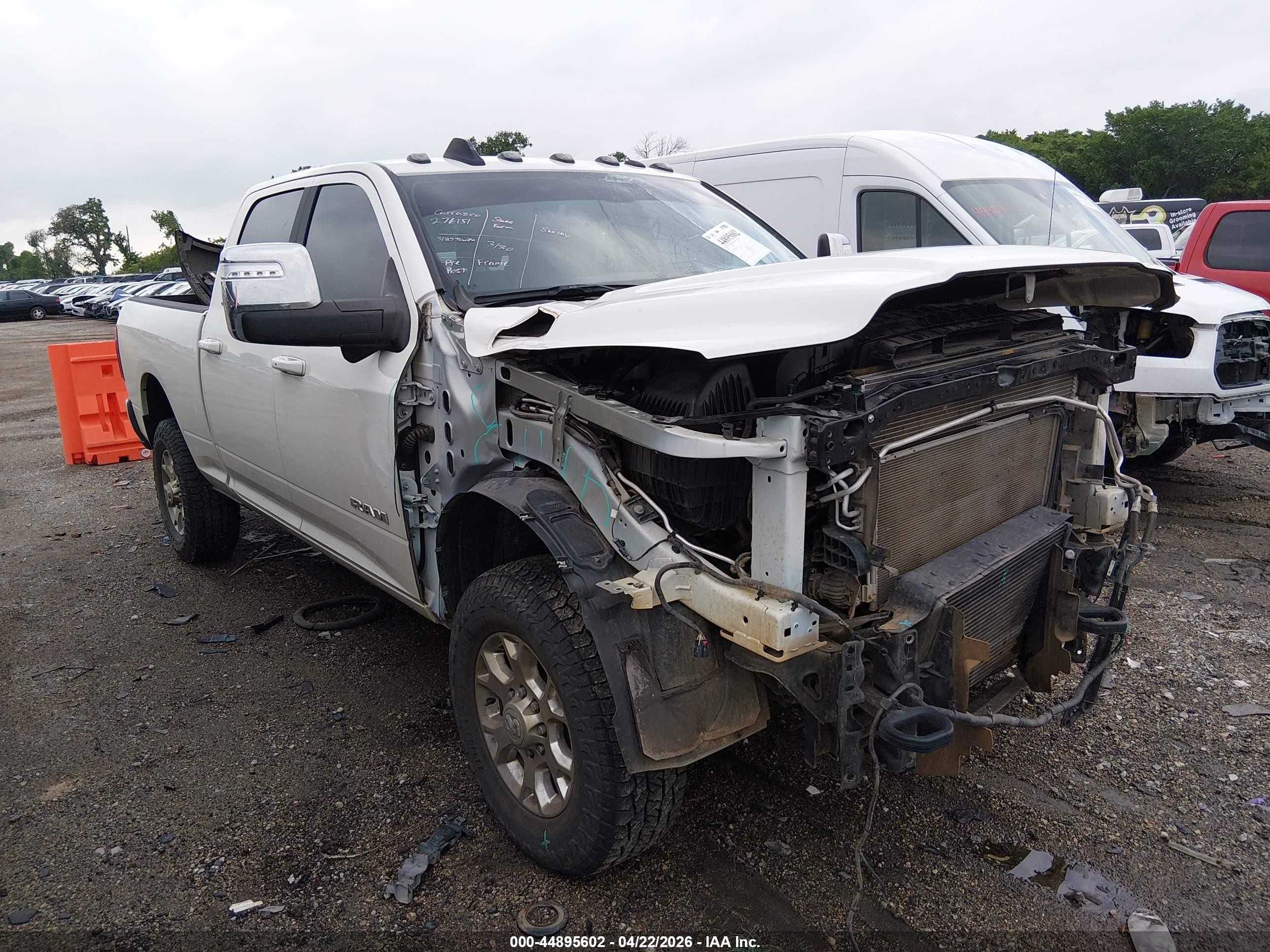 2023 Ram 2500 Laramie, VIN 3C6UR5FL8PG580651 — Front end