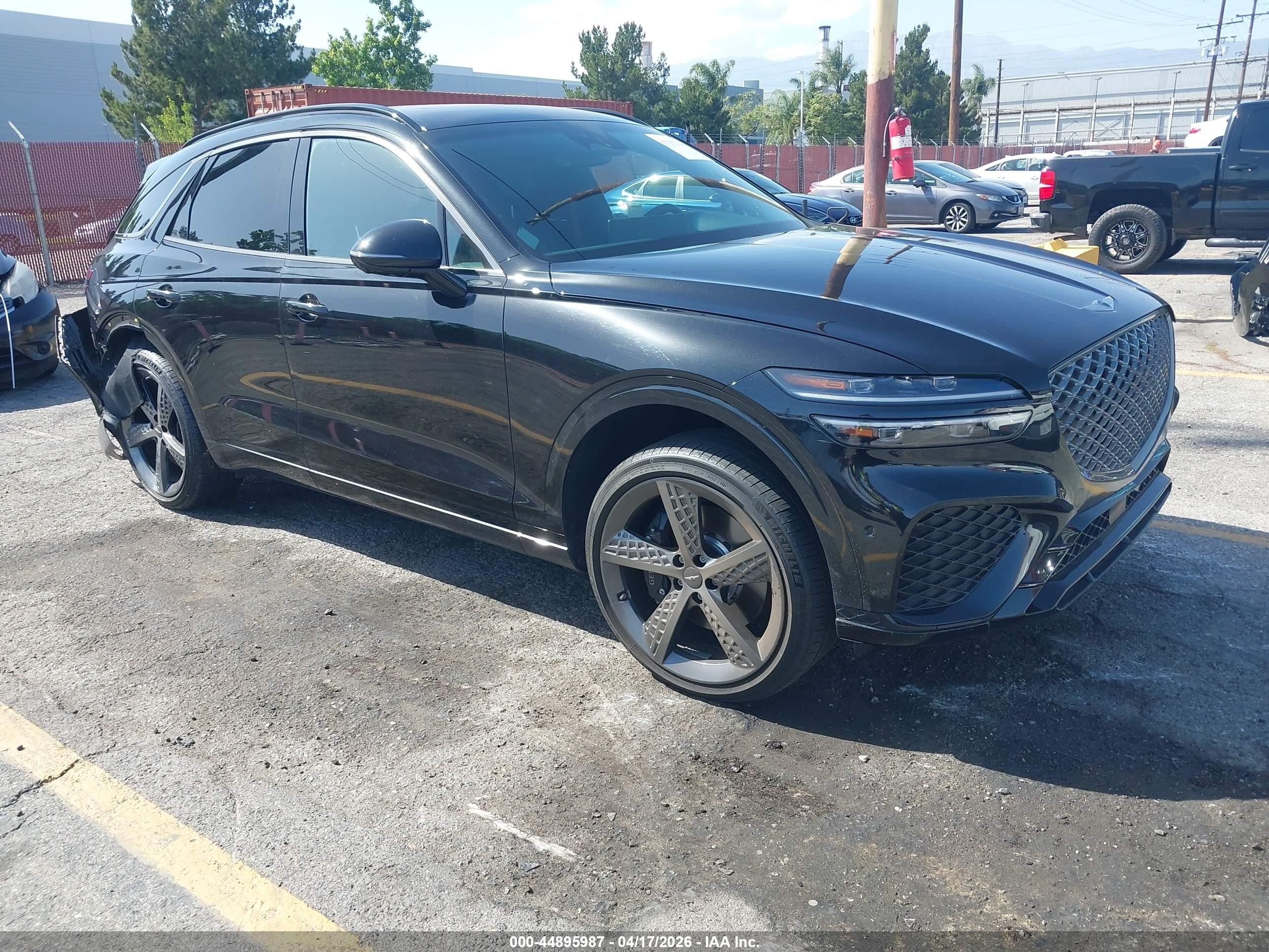 2023 Genesis GV70 2.5T, VIN KMUMADTB9PU082975 — Rear end