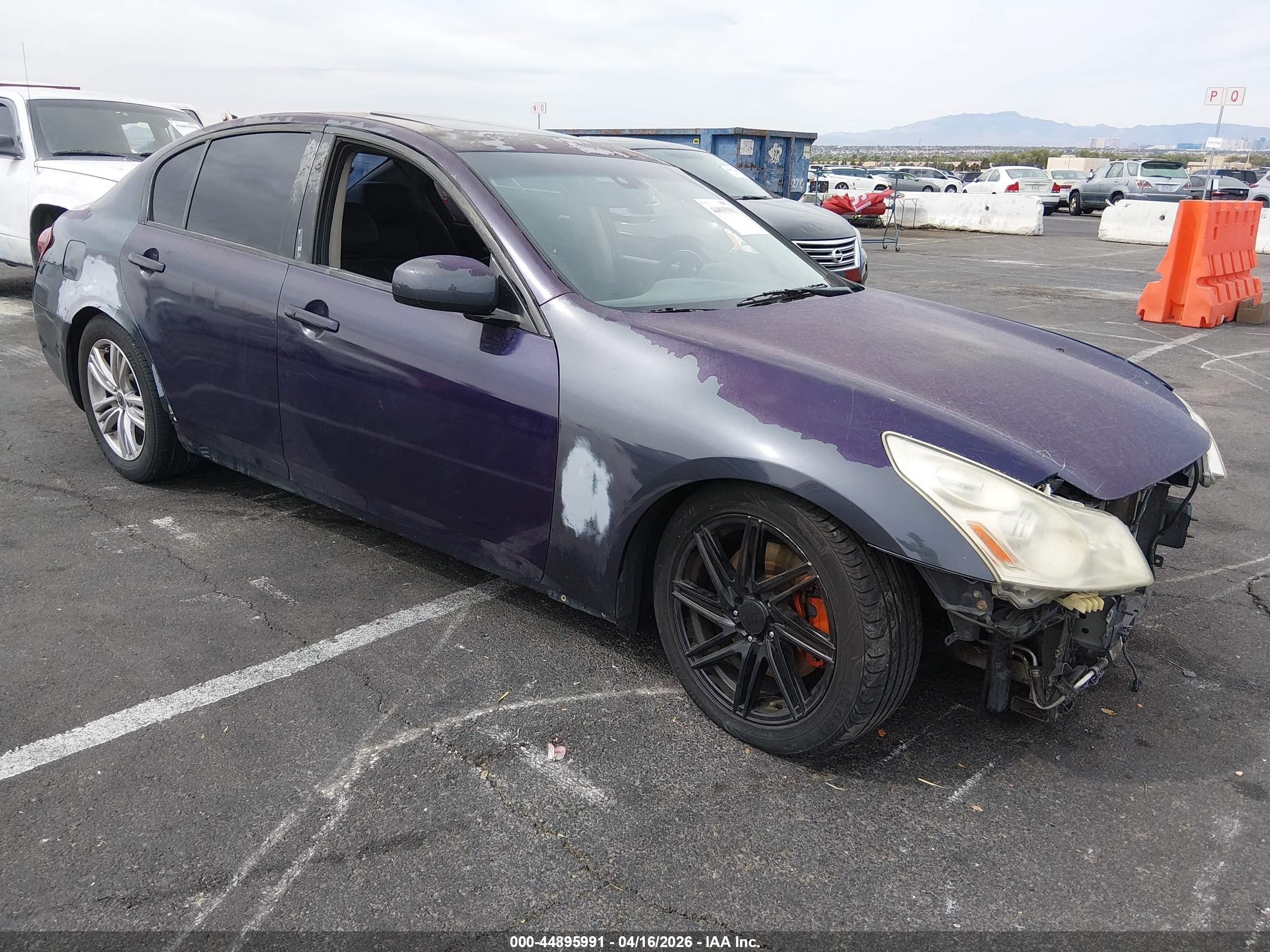 2008 Infiniti G35 Journey, VIN JNKBV61E38M212580 — Normal wear