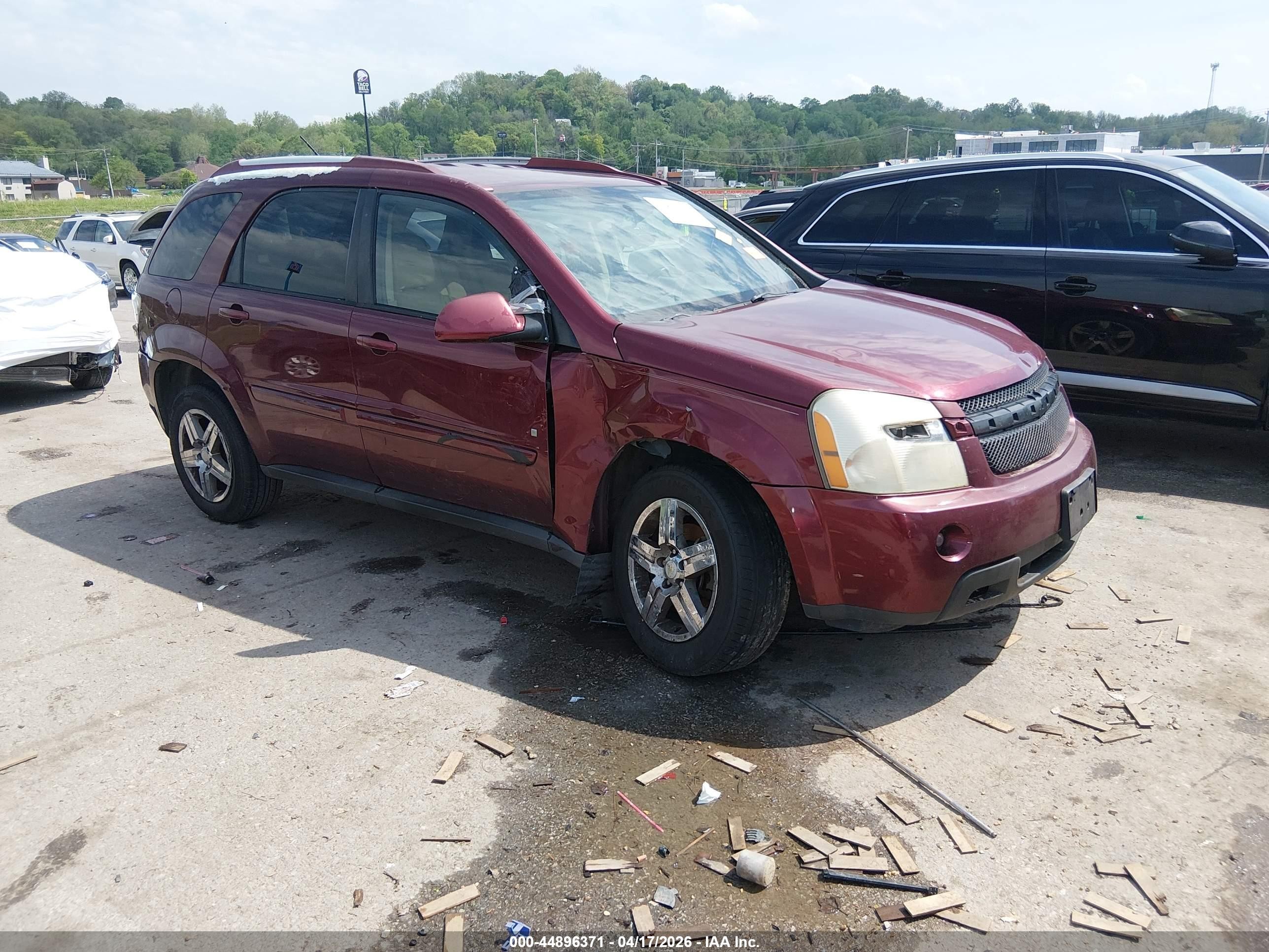 2008 Chevrolet Equinox LT, VIN 2CNDL53F886313012 — Side