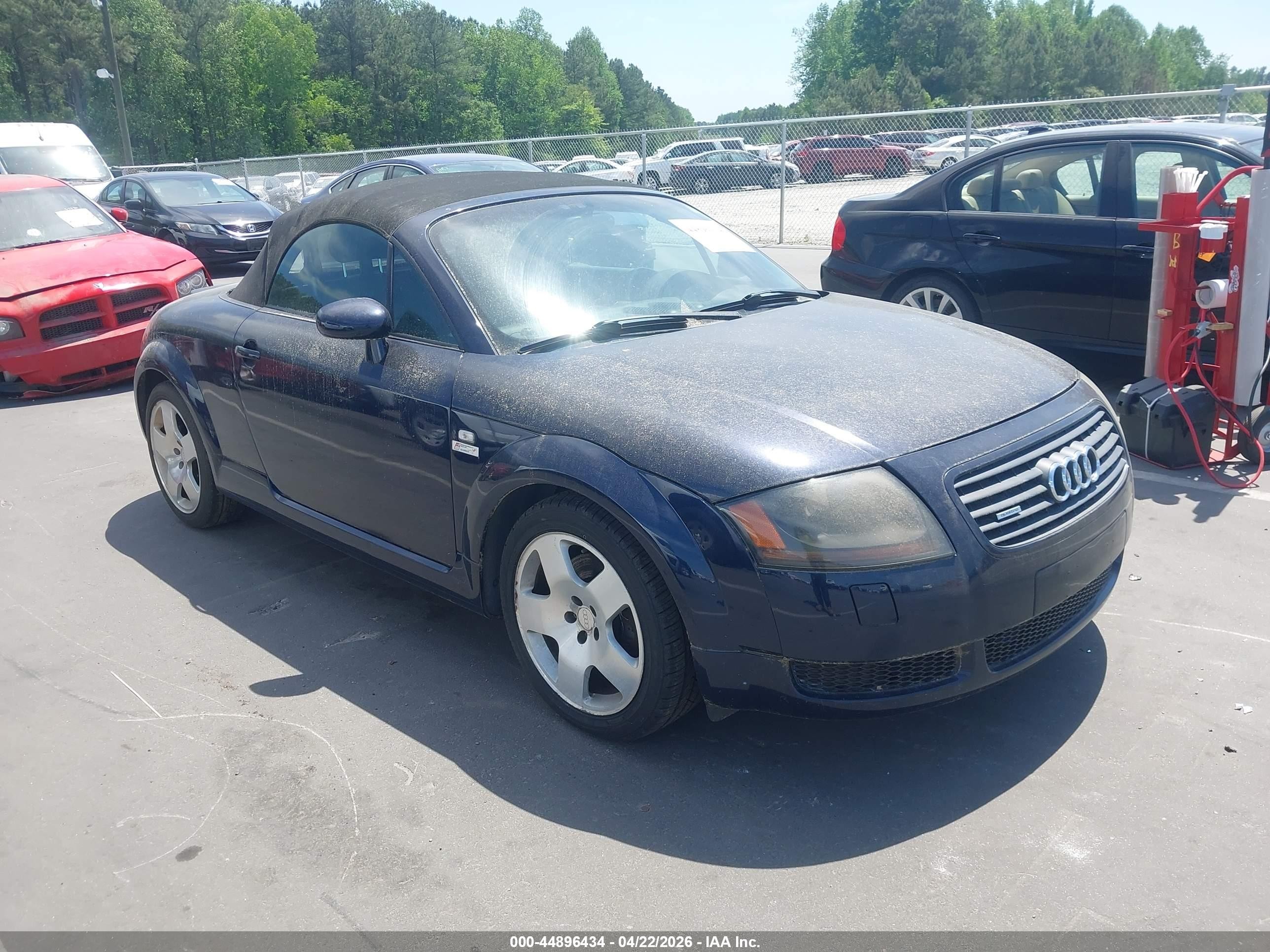 2002 Audi TT, VIN TRUUT28N721040356 — Обычный износ