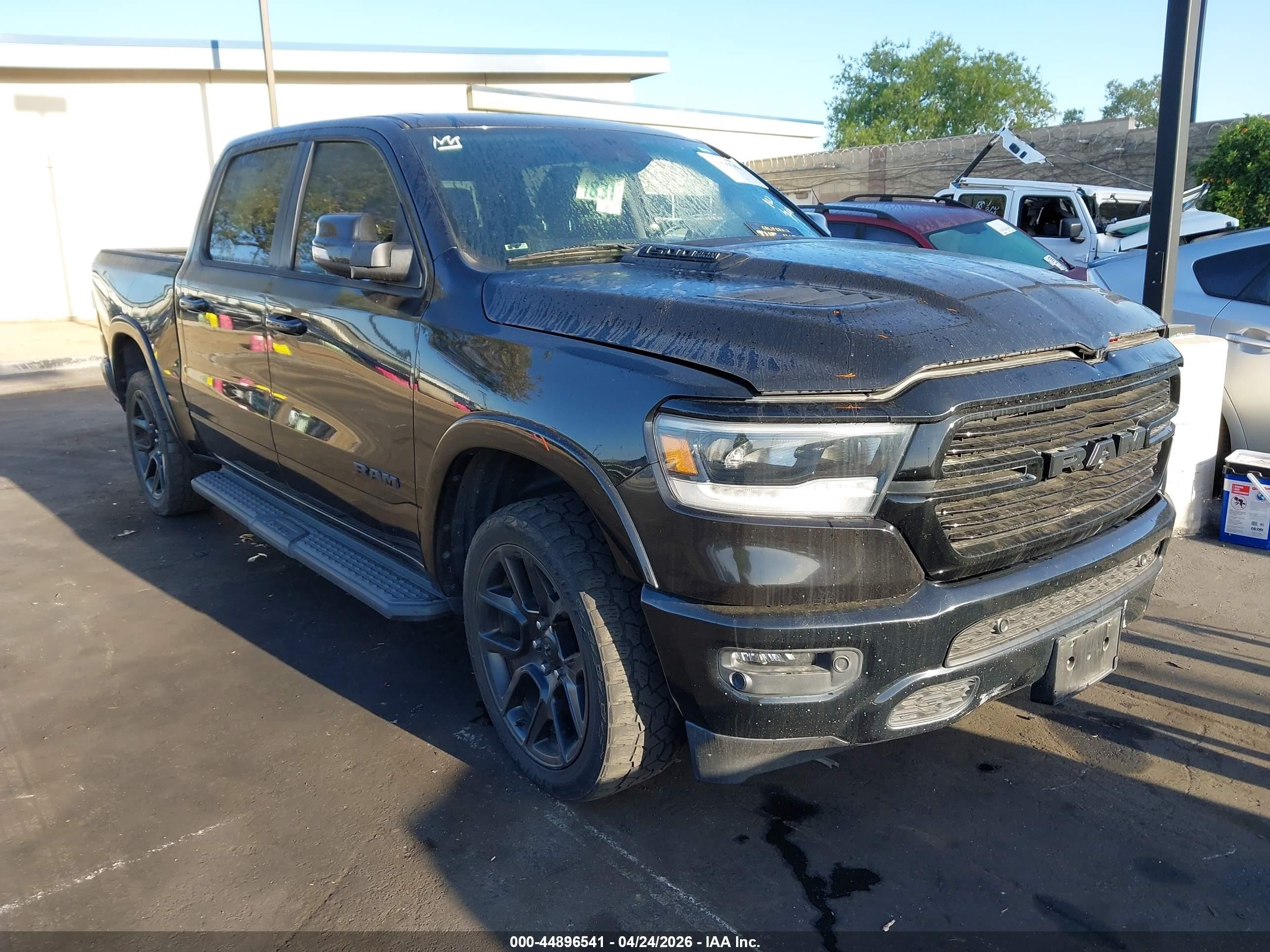 2021 Ram 1500 Laramie, VIN 1C6SRFJT5MN702597 — Fresh water flood