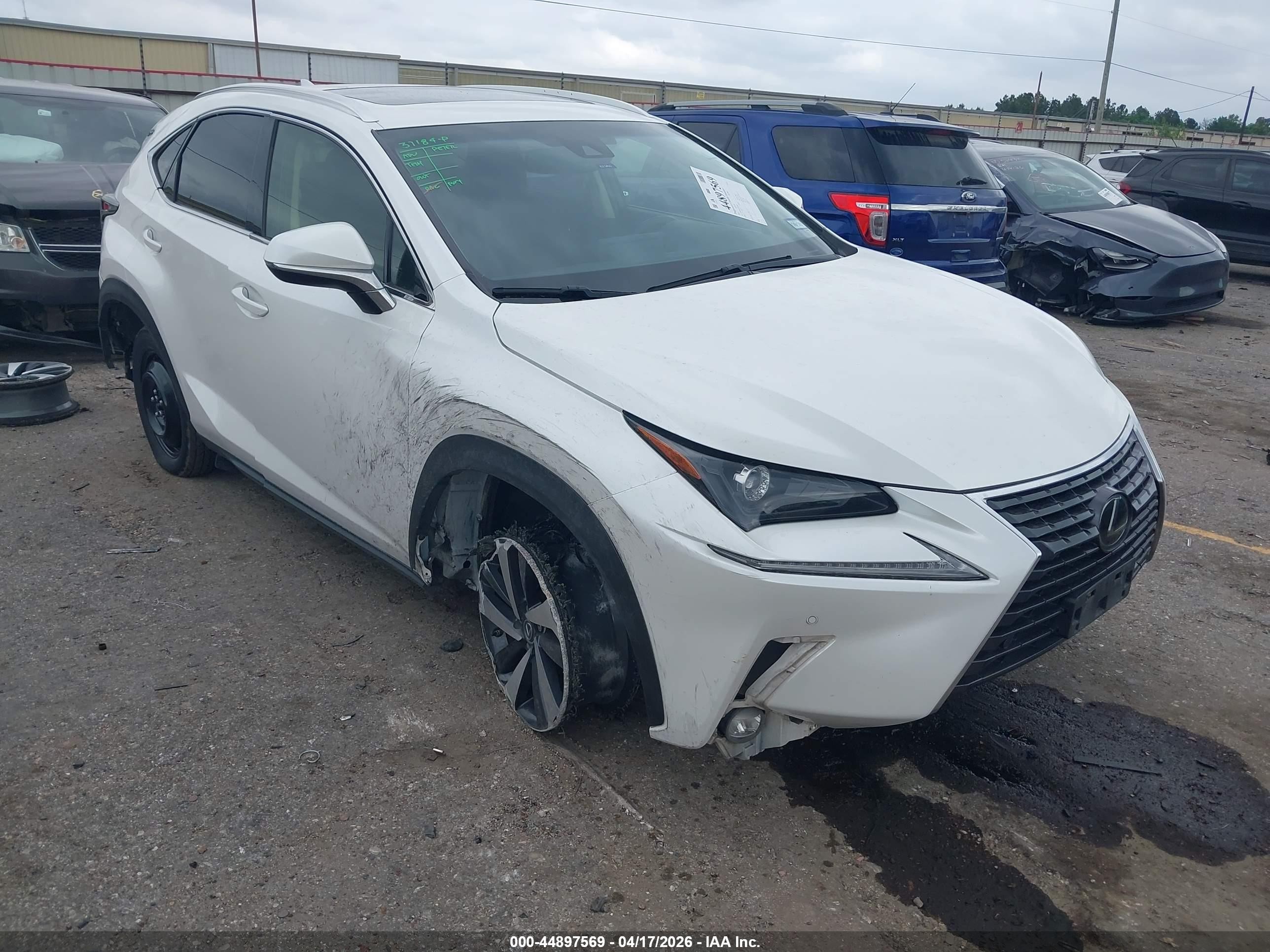 2018 Lexus NX 300, VIN JTJYARBZ7J2091898 — Side