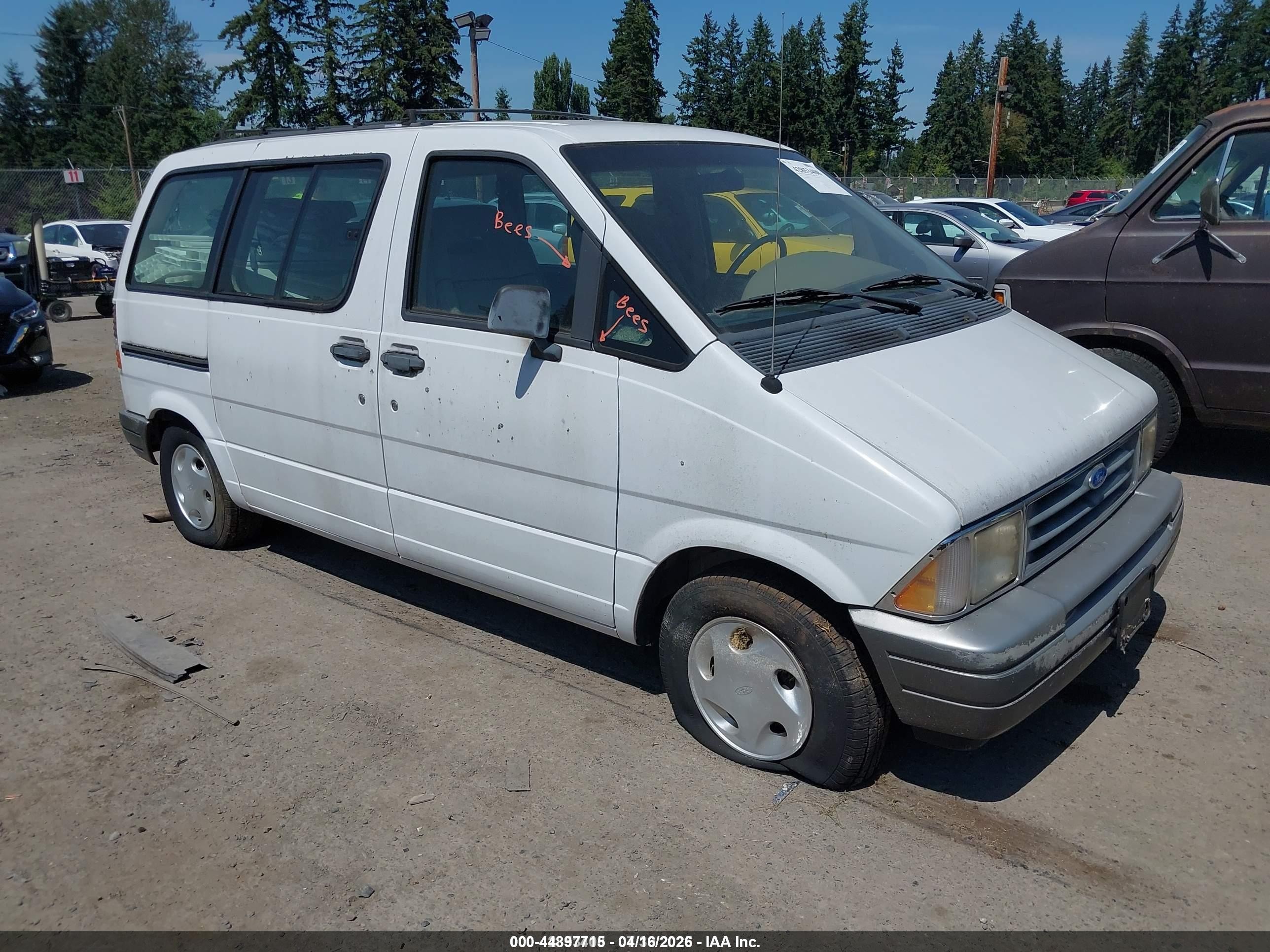 1995 Ford Aerostar, VIN 1FMCA11U1SZC14703 — Mechanical