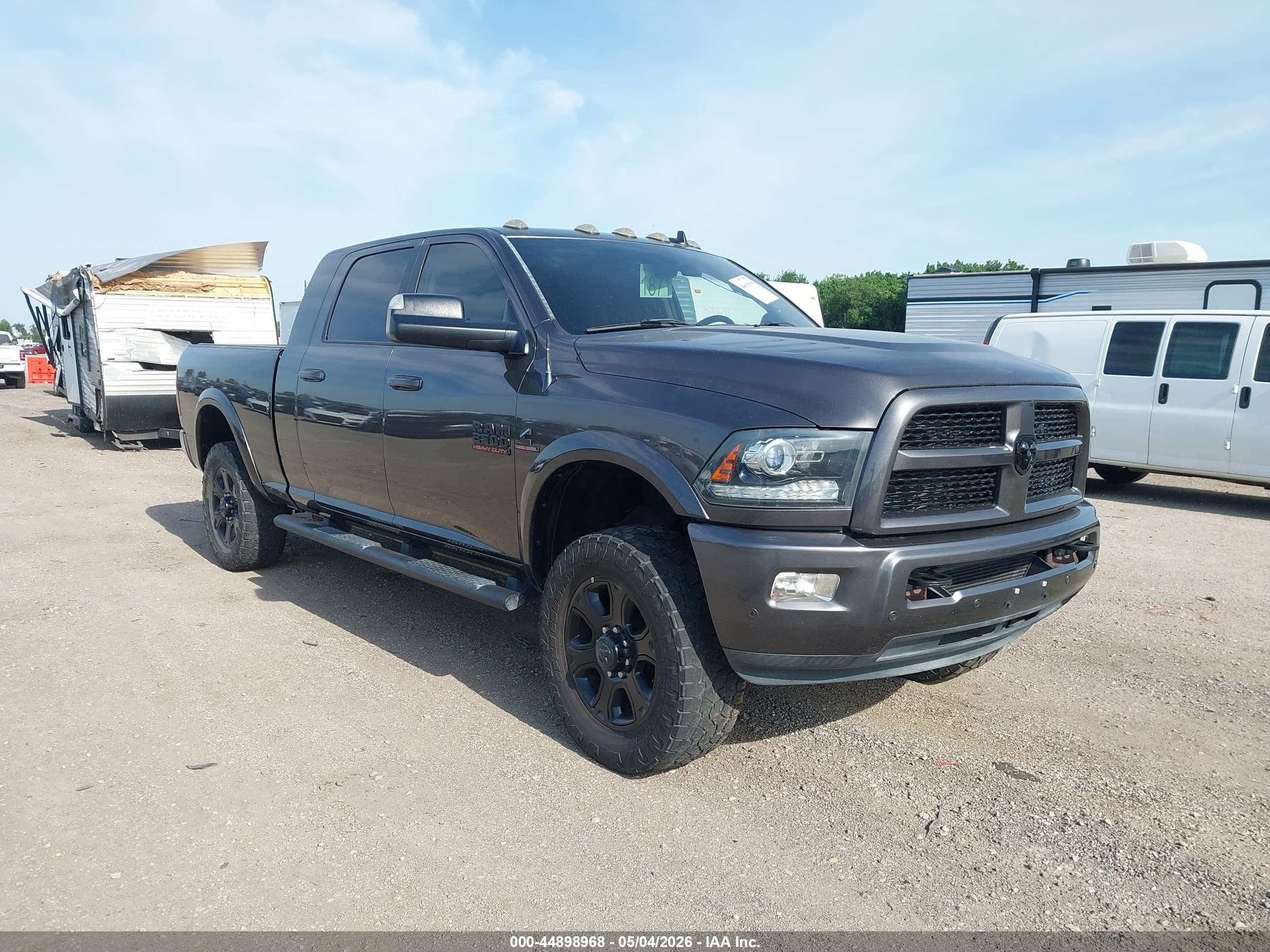 2017 Ram 2500 Laramie, VIN 3C6UR5NL8HG578336 — Interior fire