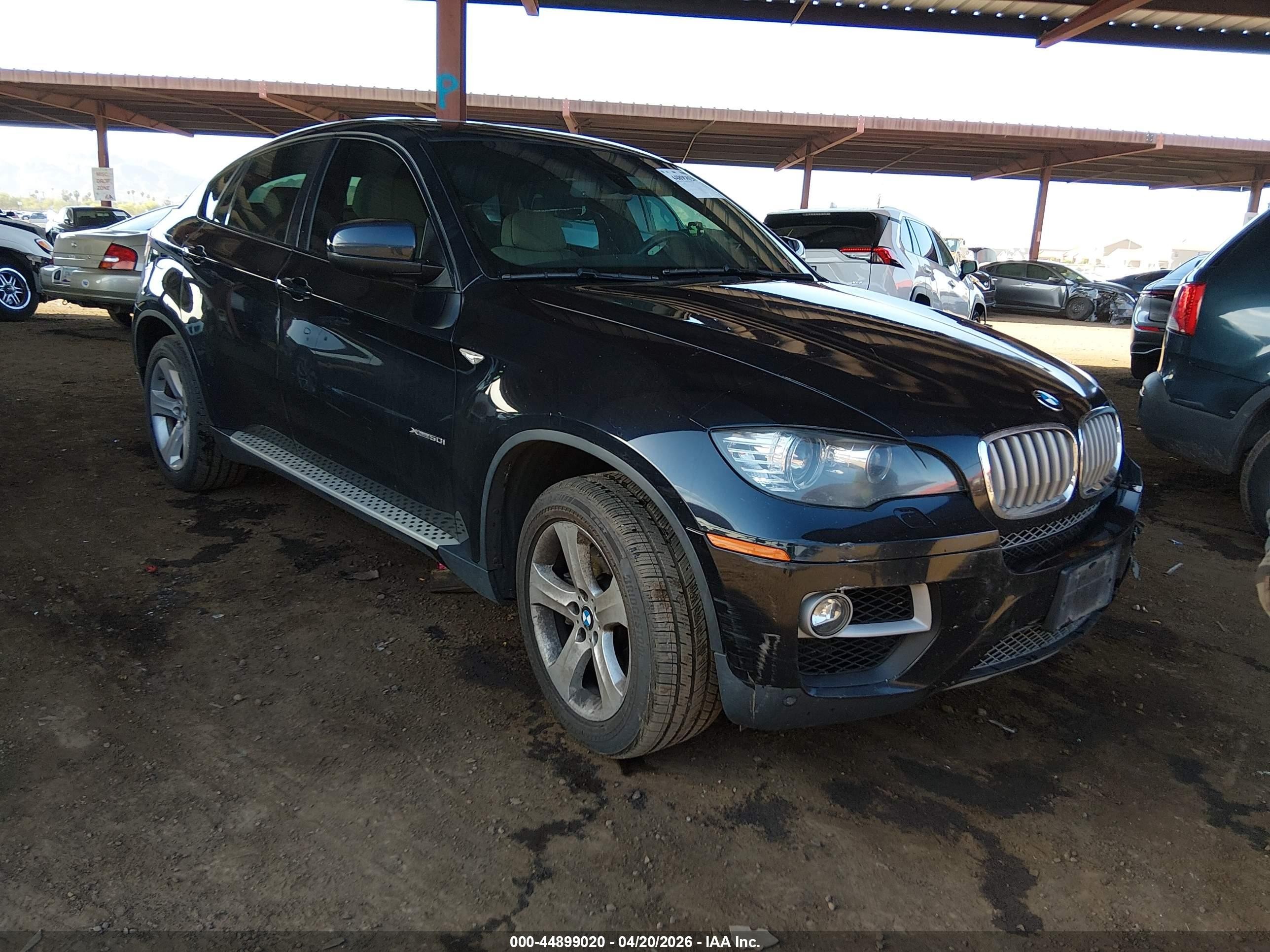 2013 BMW X6 xDrive50i, VIN 5UXFG8C58DL591340 — Front end