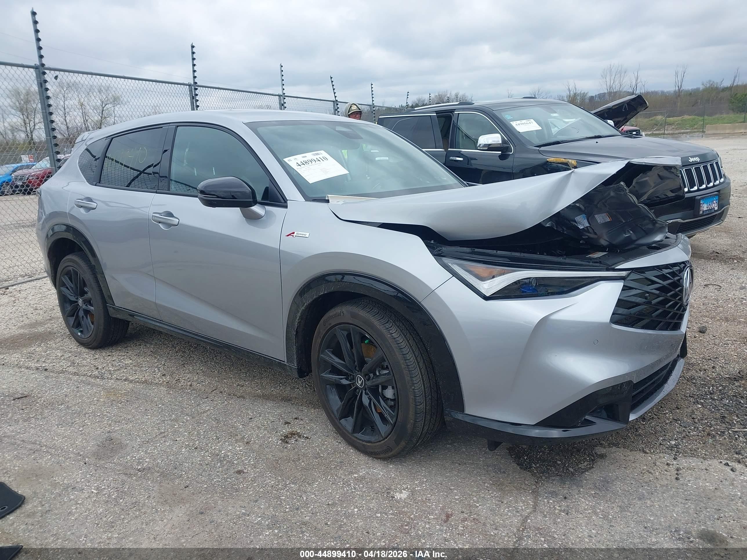 2026 Acura ADX w/A-Spec Advance Package, VIN 3HDSA2H70TM700913 — Front end