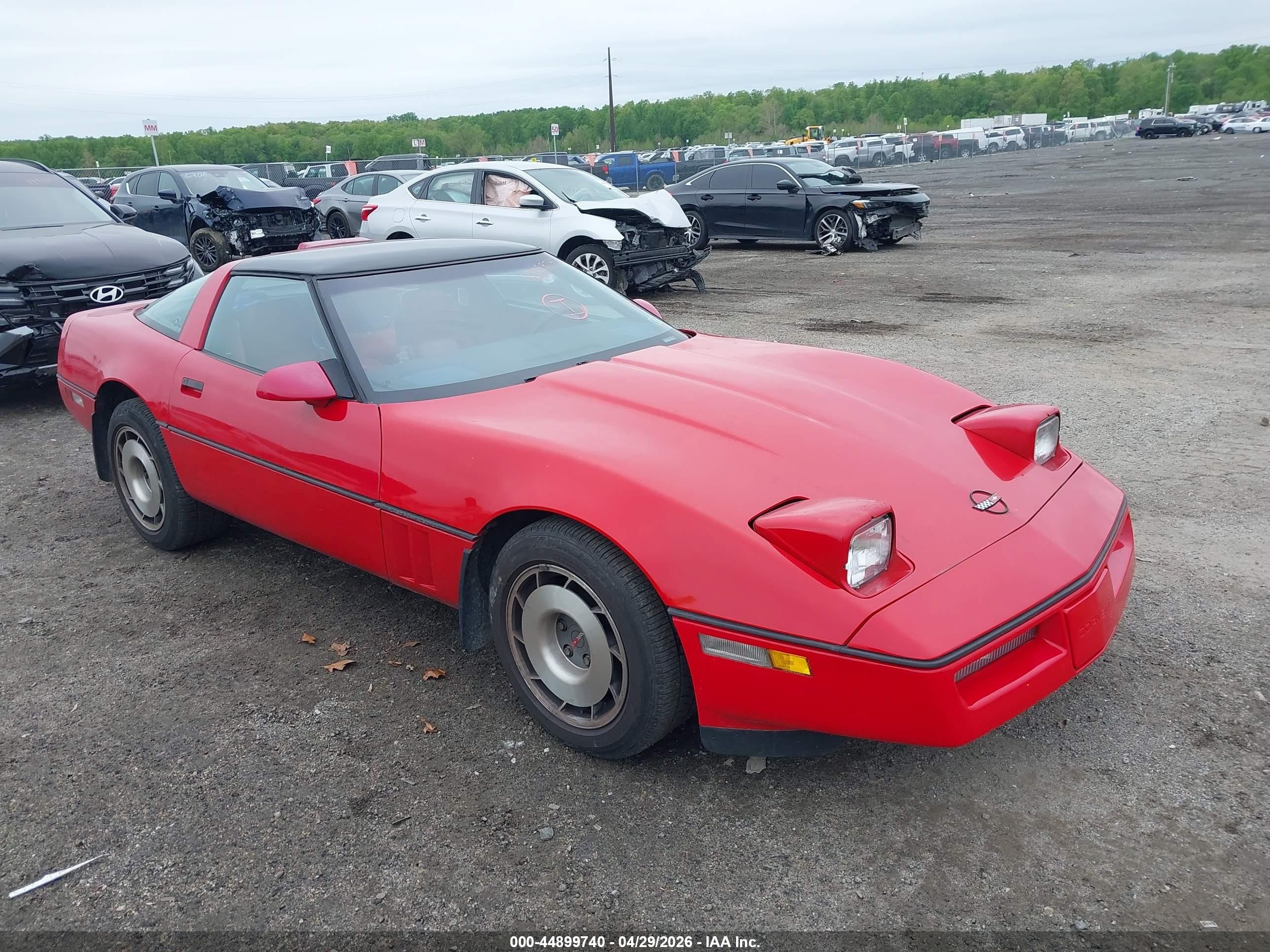 1987 Chevrolet Corvette, VIN 1G1YY2181H5112910 — Undercarriage