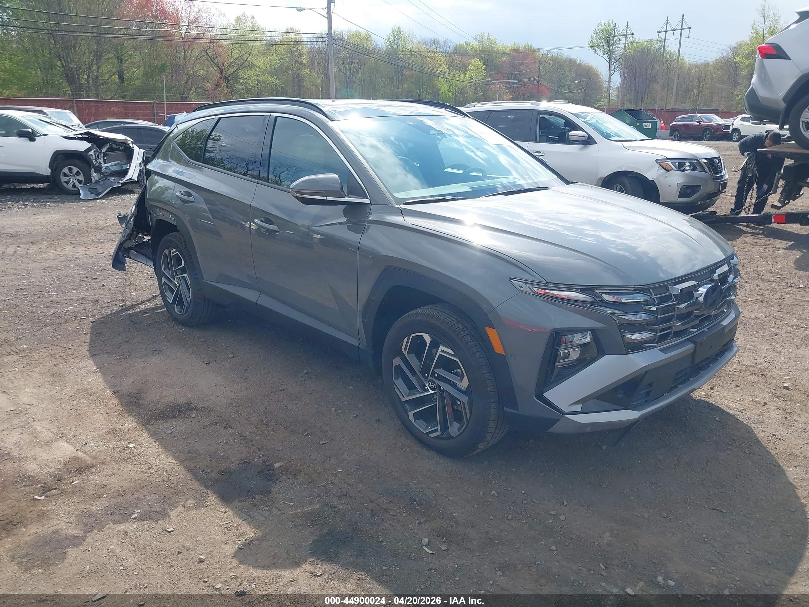2025 Hyundai Tucson Limited, VIN 5NMJECDE0SH488754 — Зад
