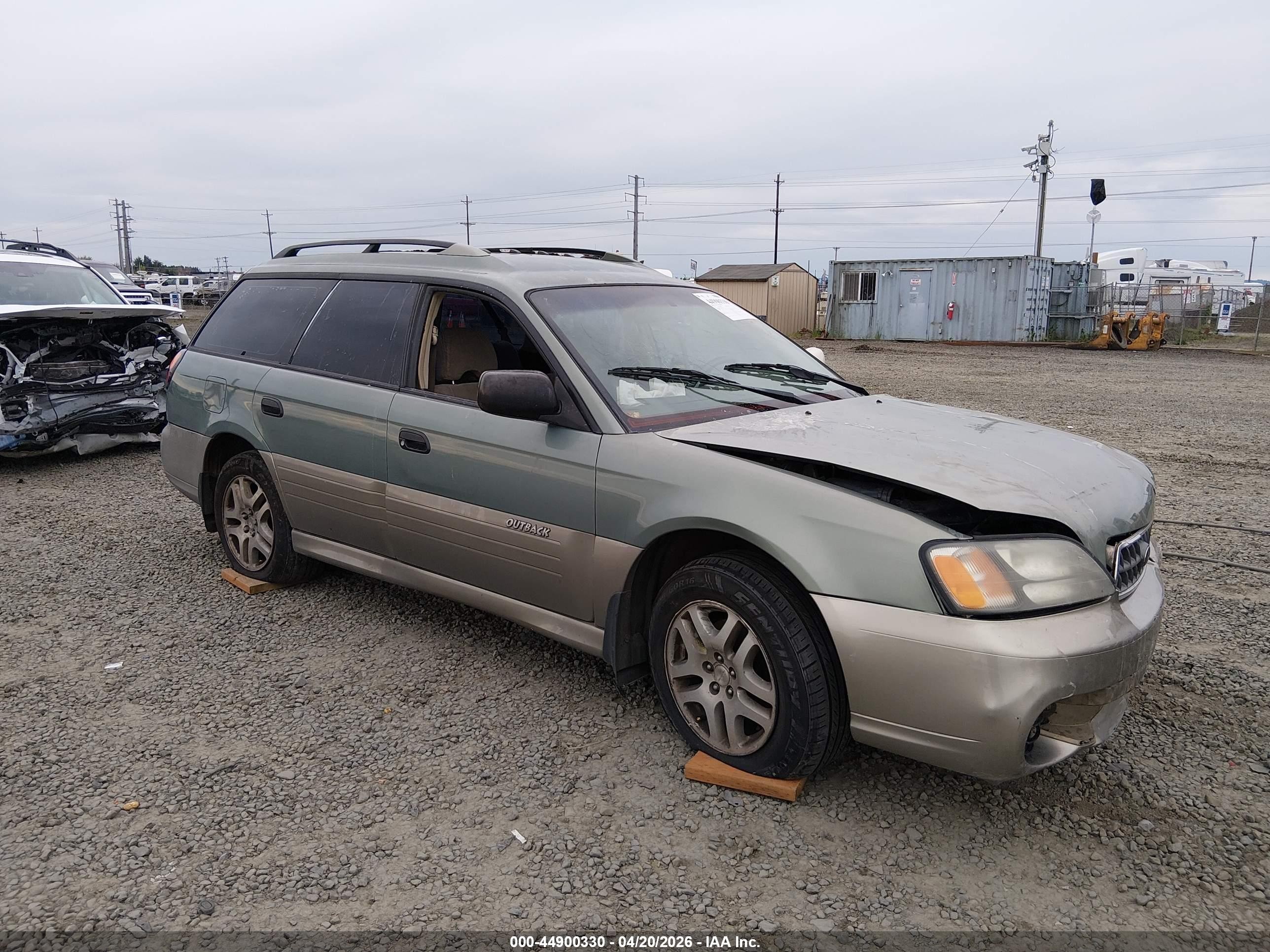 2004 Subaru Legacy Outback, VIN 4S3BH675947643854 — Перед
