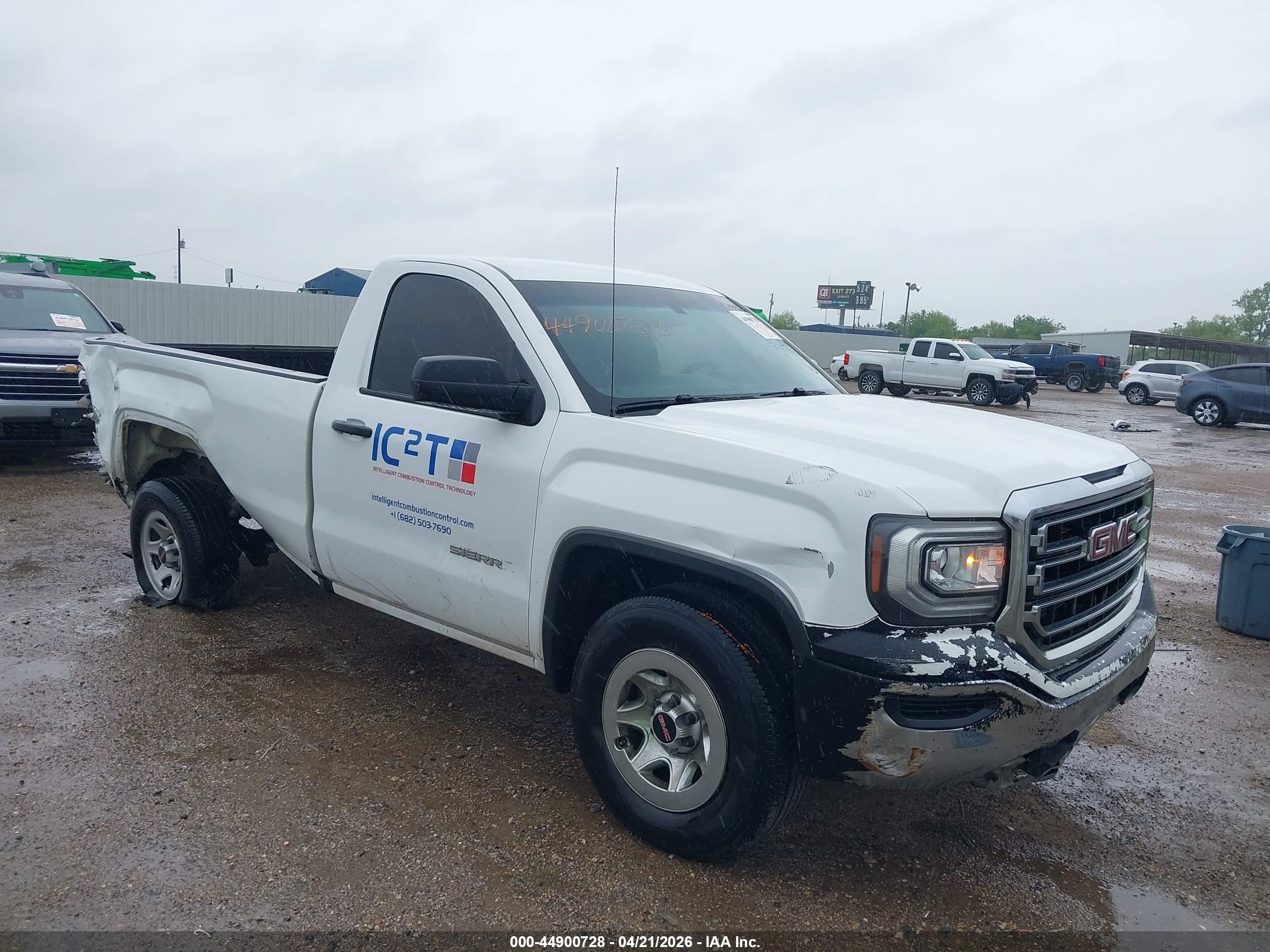 2018 GMC Sierra 1500, VIN 1GTN1LECXJZ255663 — Side