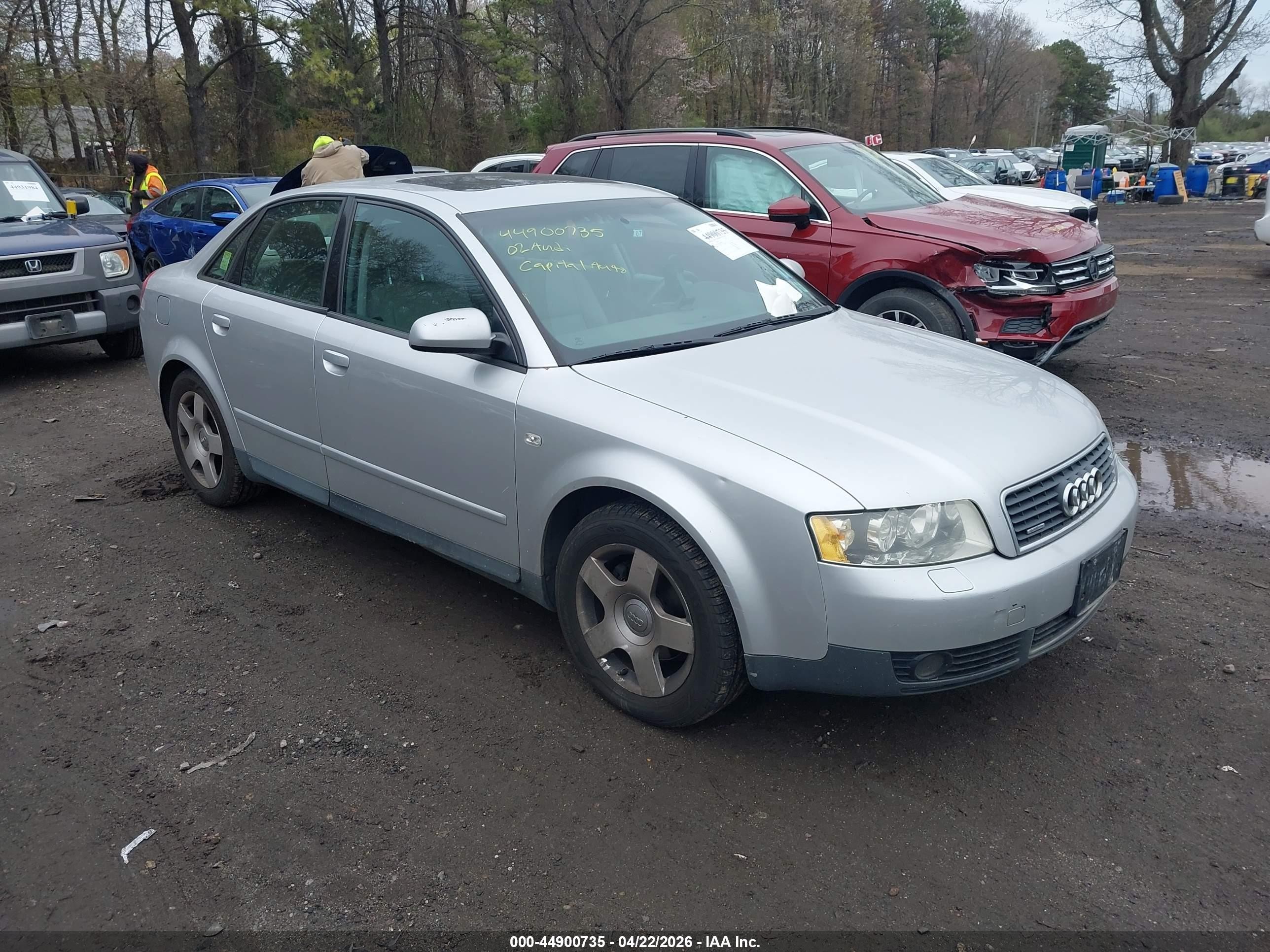 2002 Audi A4 1.8T, VIN WAULC68E92A306504 — Normal wear