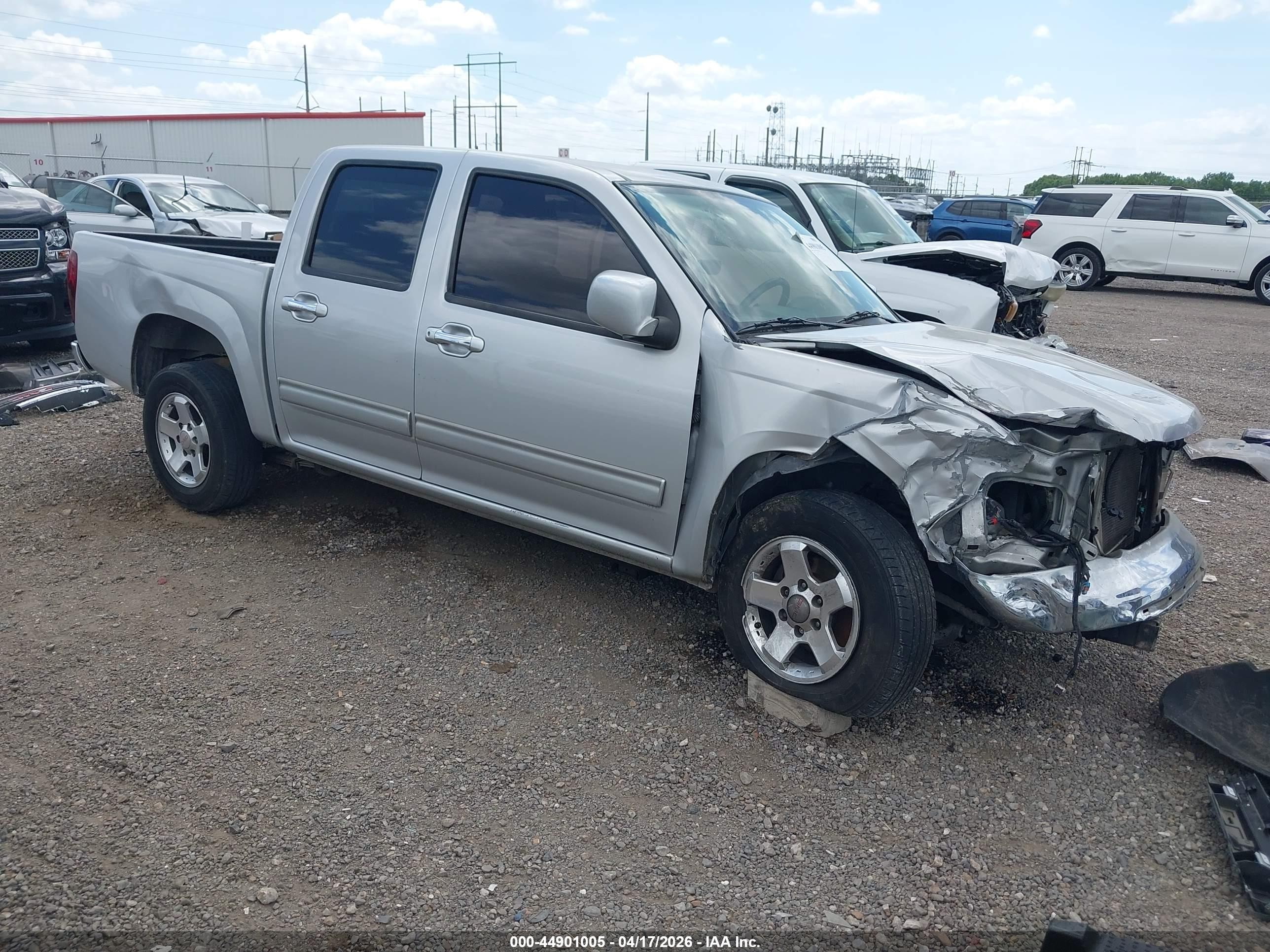2012 GMC Canyon SLE1, VIN 1GTD5MFEXC8105745 — Перед