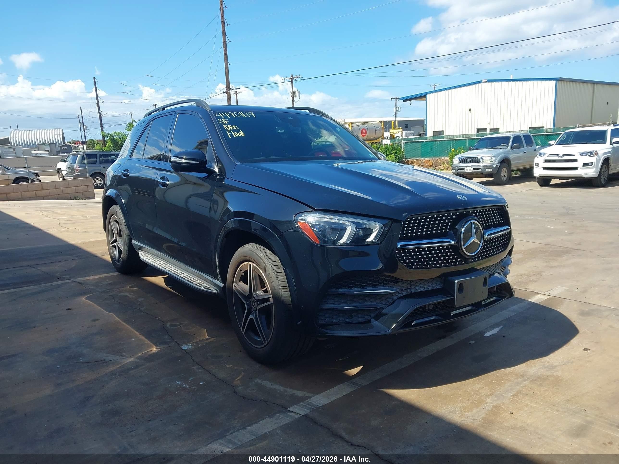 2020 Mercedes-Benz GLE 350, VIN 4JGFB4JE6LA106985 — Fresh water flood