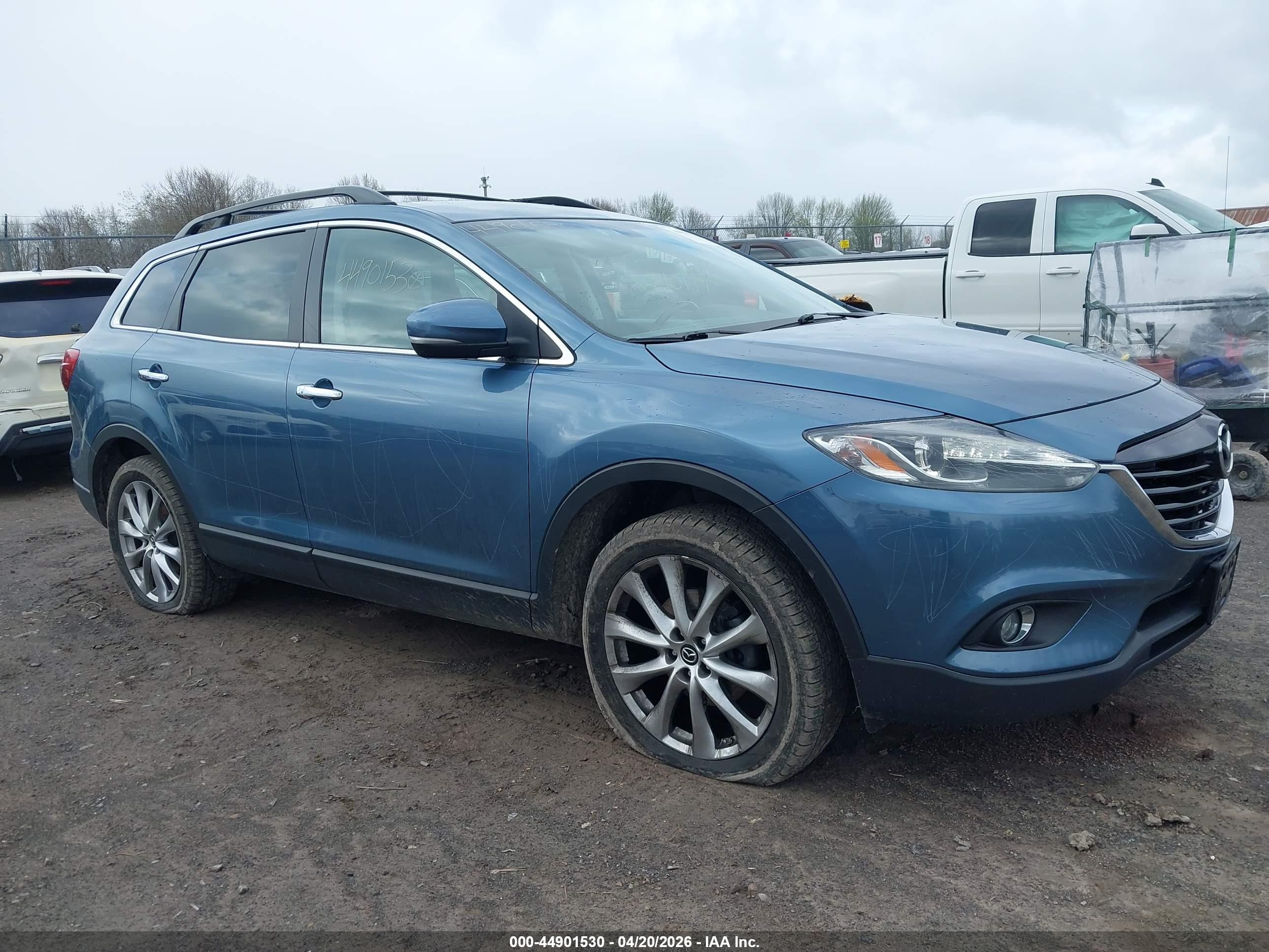 2014 Mazda CX-9 Grand Touring, VIN JM3TB3DV3E0428268 — Vandalism