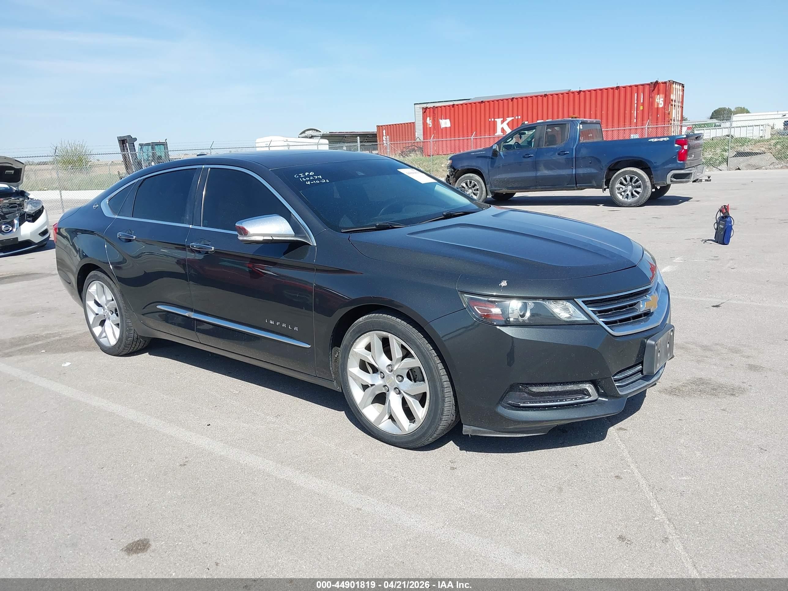 2015 Chevrolet Impala LTZ, VIN 2G1165S33F9297716 — Side
