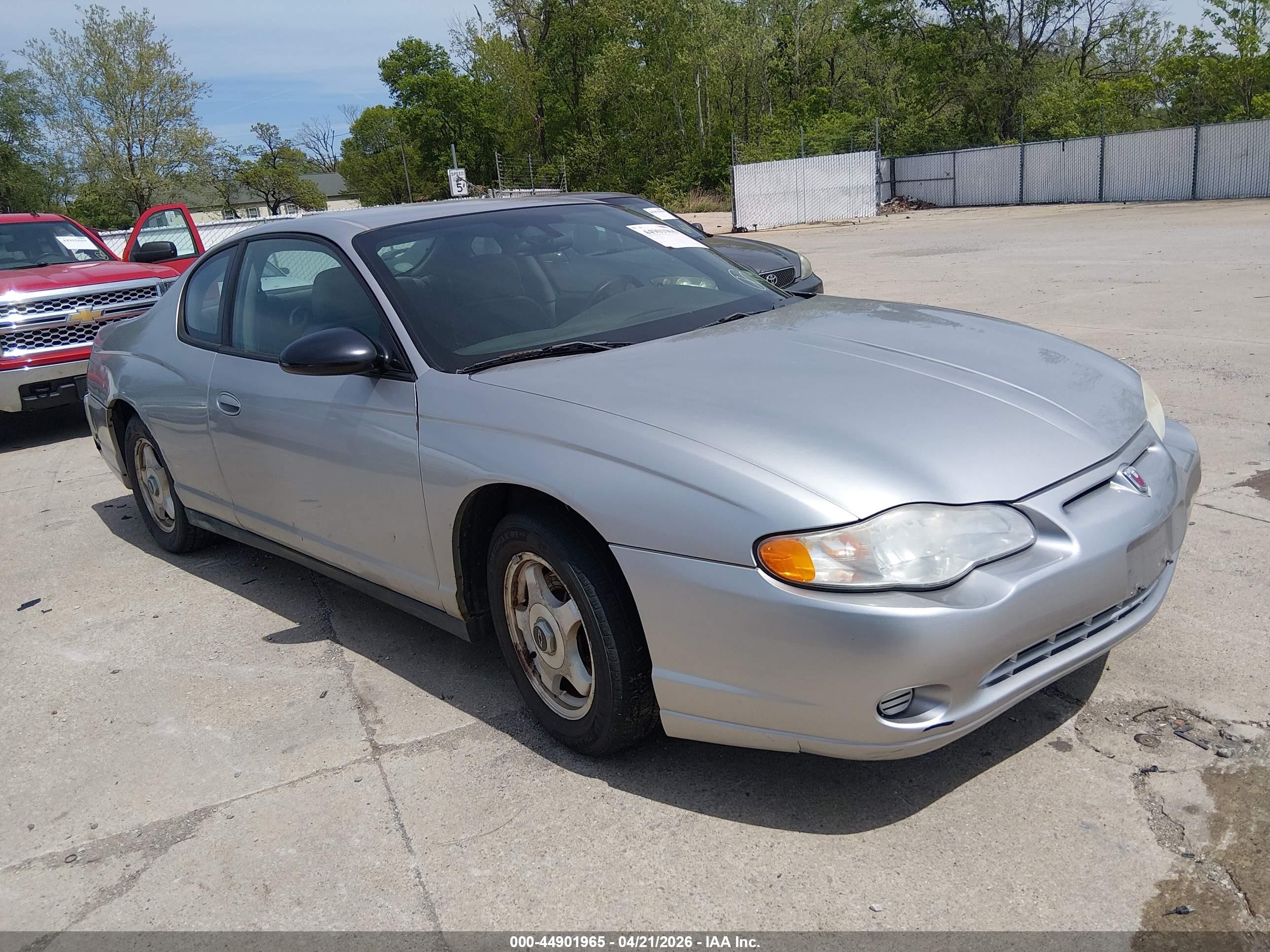 2005 Chevrolet Monte Carlo LS, VIN 2G1WW12E759288886 — Обычный износ