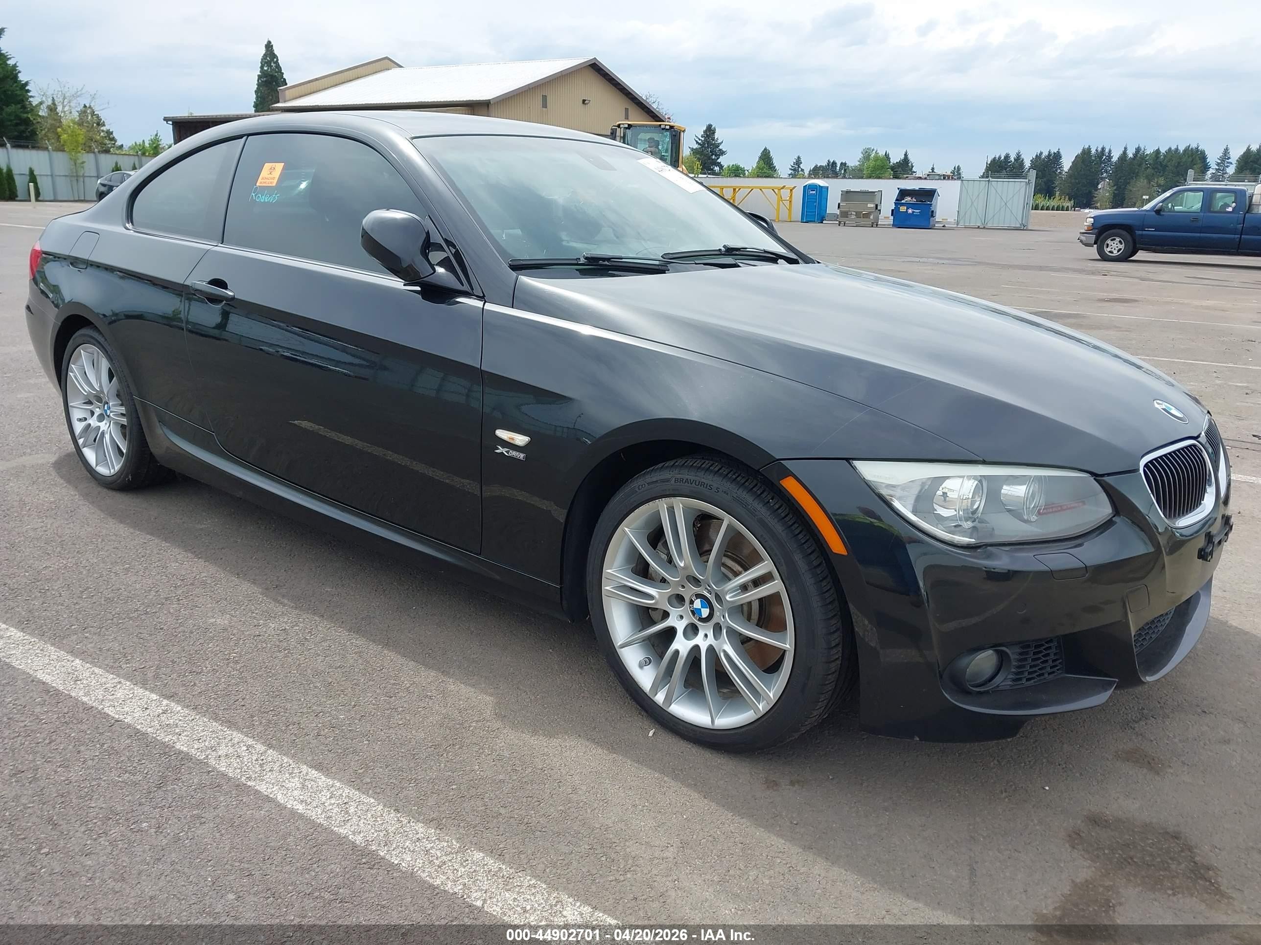2011 BMW 3 Series 335i xDrive, VIN WBAKF9C56BE261817 — Biohazard / chemical