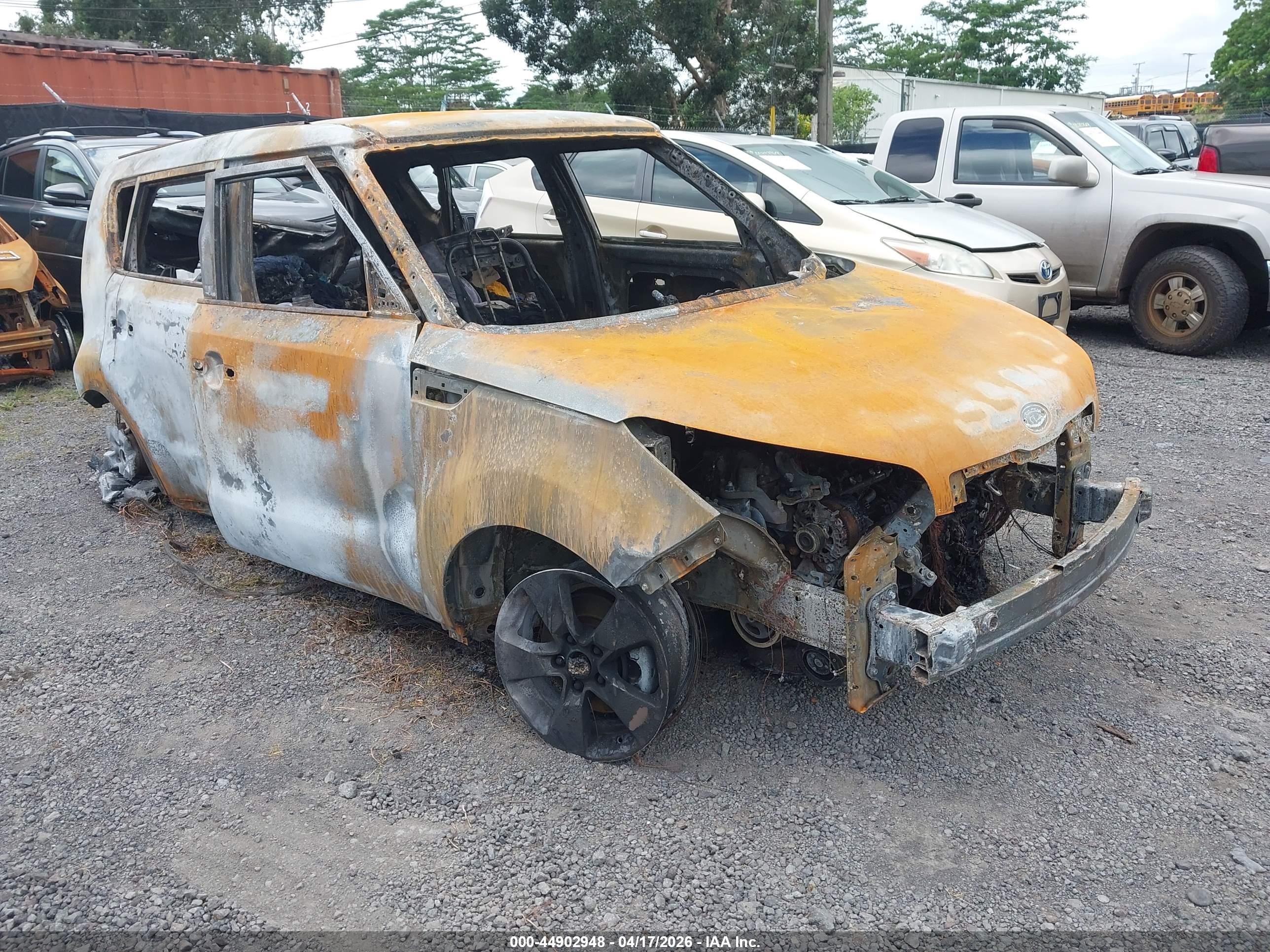 2017 Kia Soul, VIN KNDJN2A26H74426 — Burn