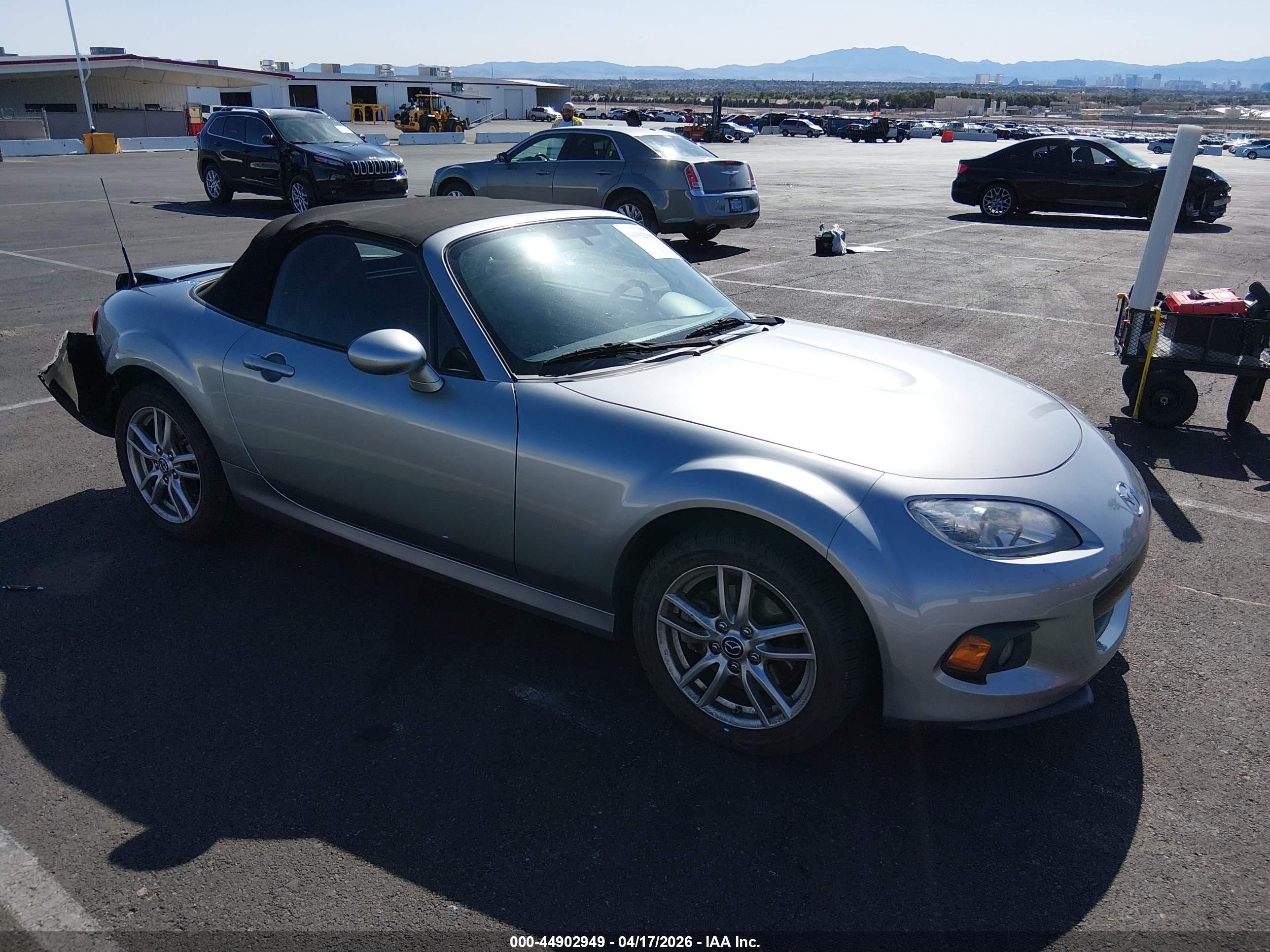 2015 Mazda MX-5 Miata Sport, VIN JM1NC2JF5F0239516 — Rear end