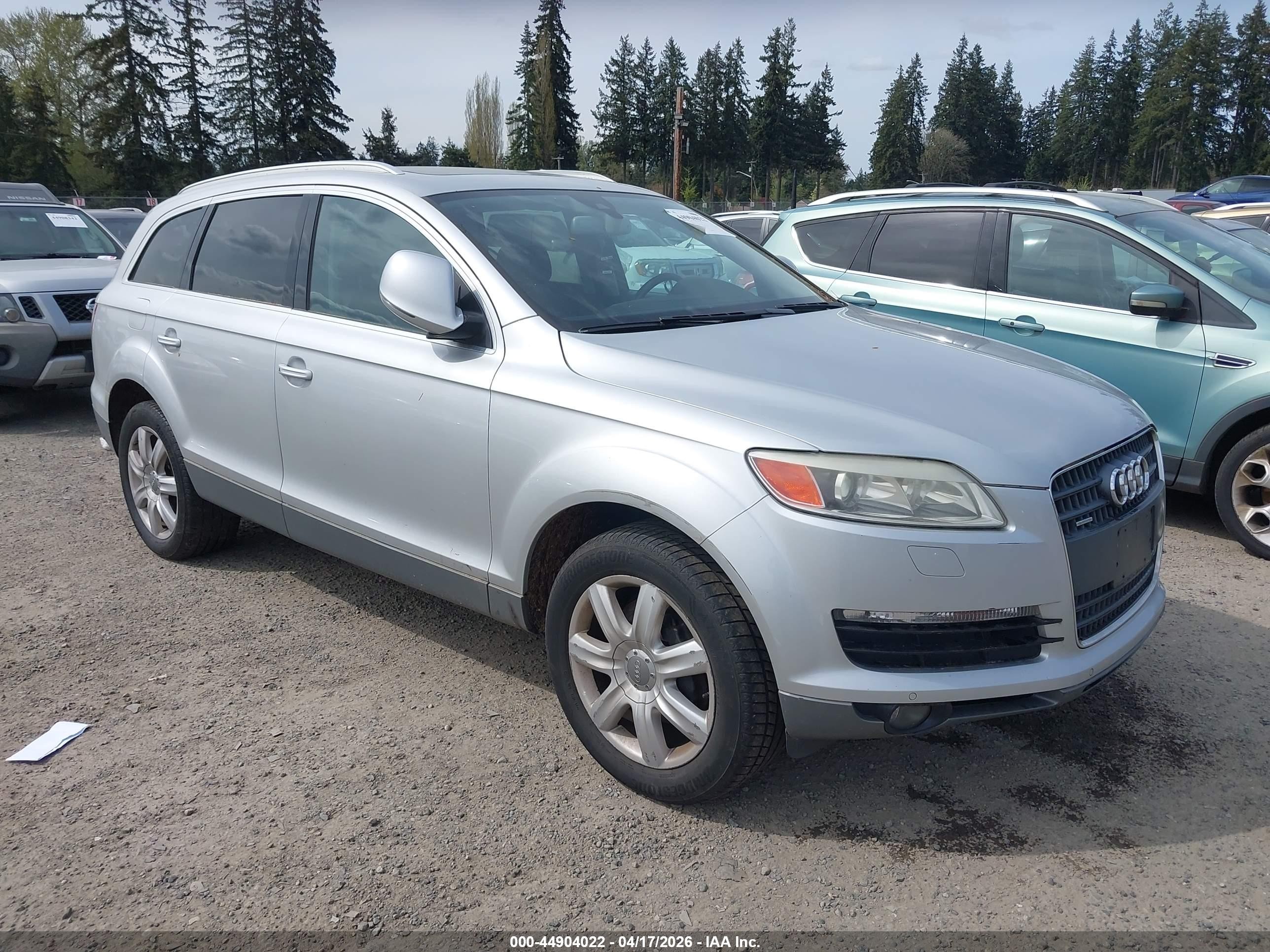 2008 Audi Q7 Premium, VIN WA1BV74L58D063066 — Обычный износ