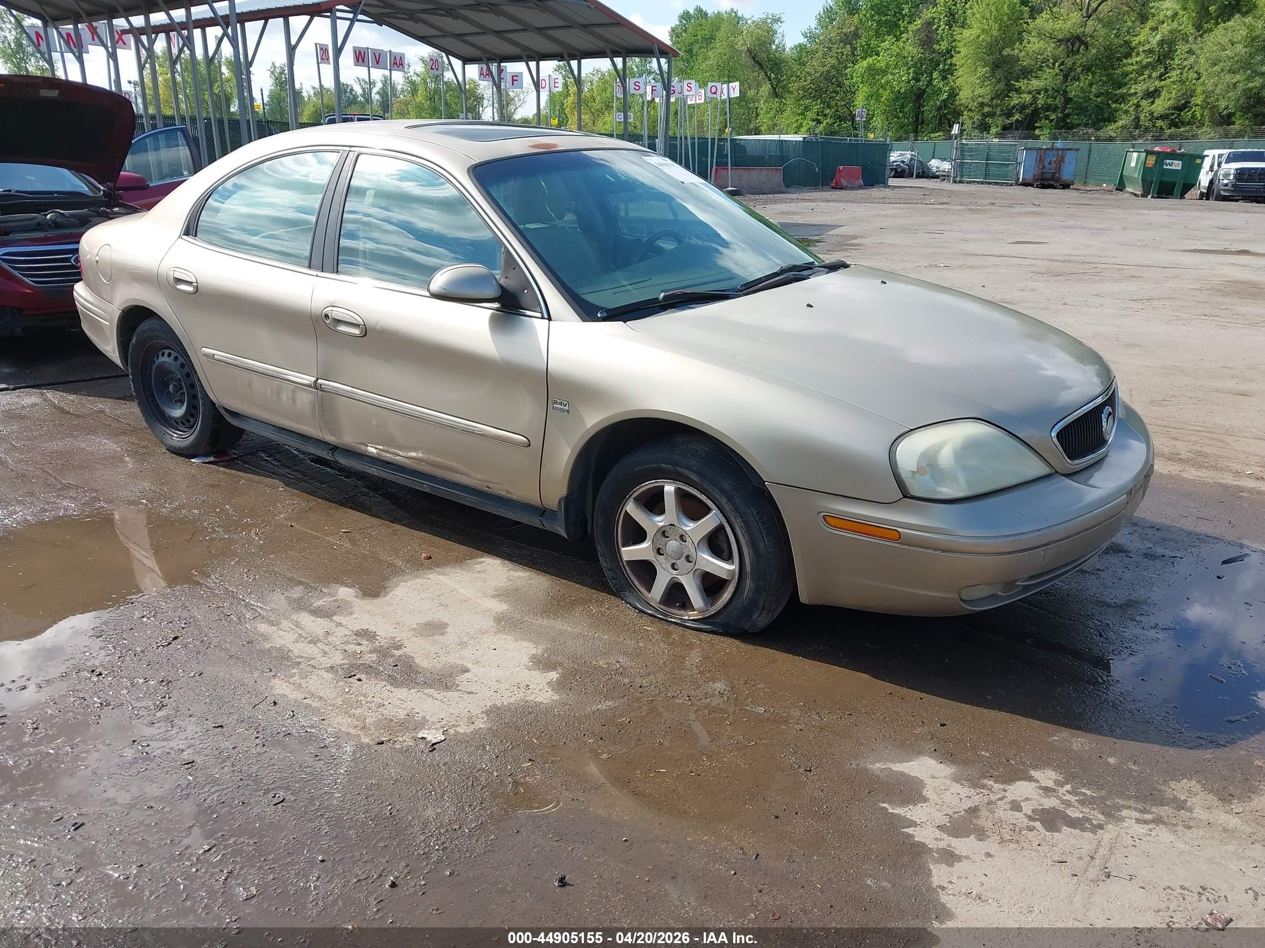2001 Mercury Sable LS Premium, VIN 1MEHM55S81A648386 — Бок