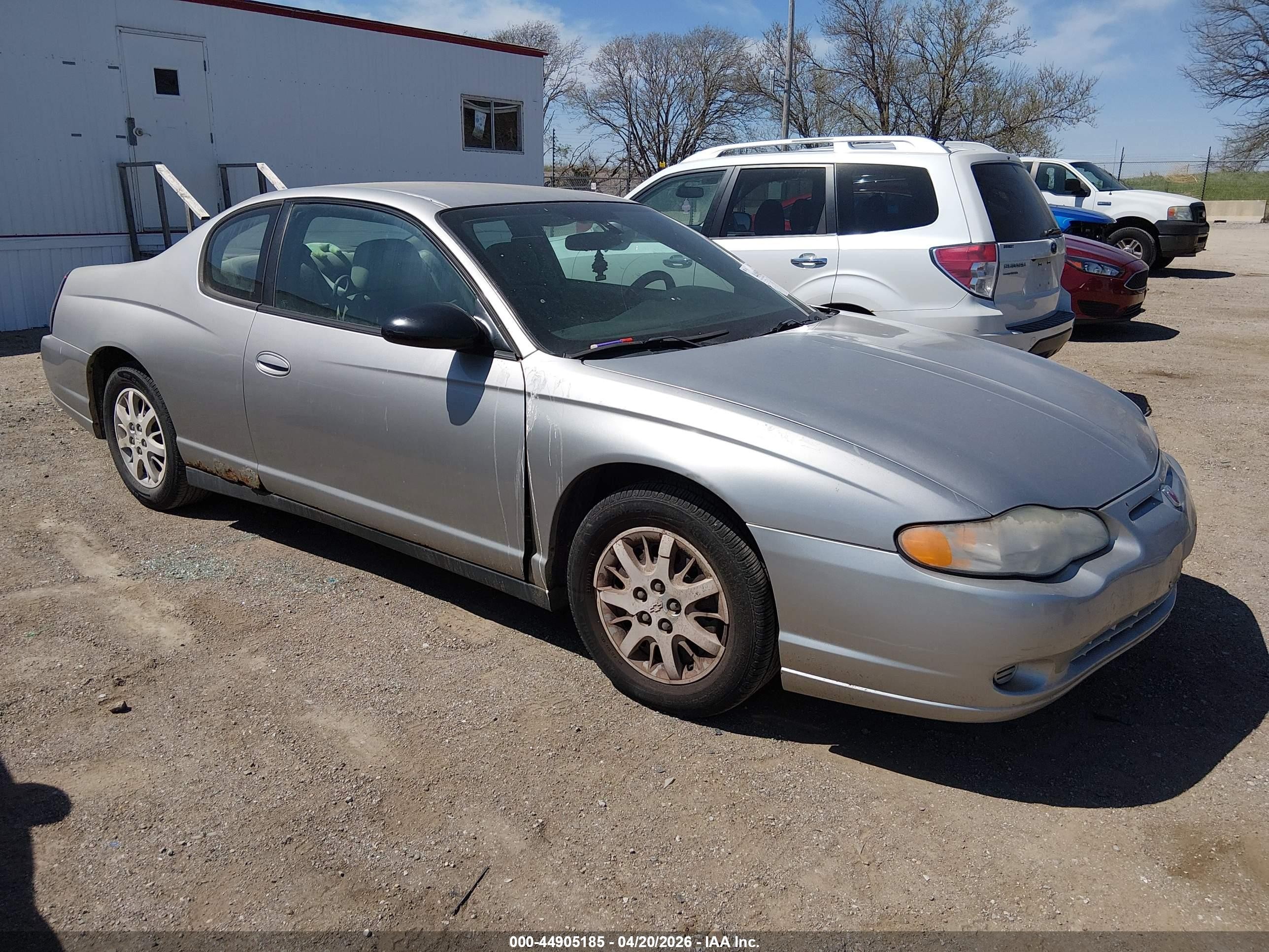 2005 Chevrolet Monte Carlo LS, VIN 2G1WW12E759118060 — Обычный износ