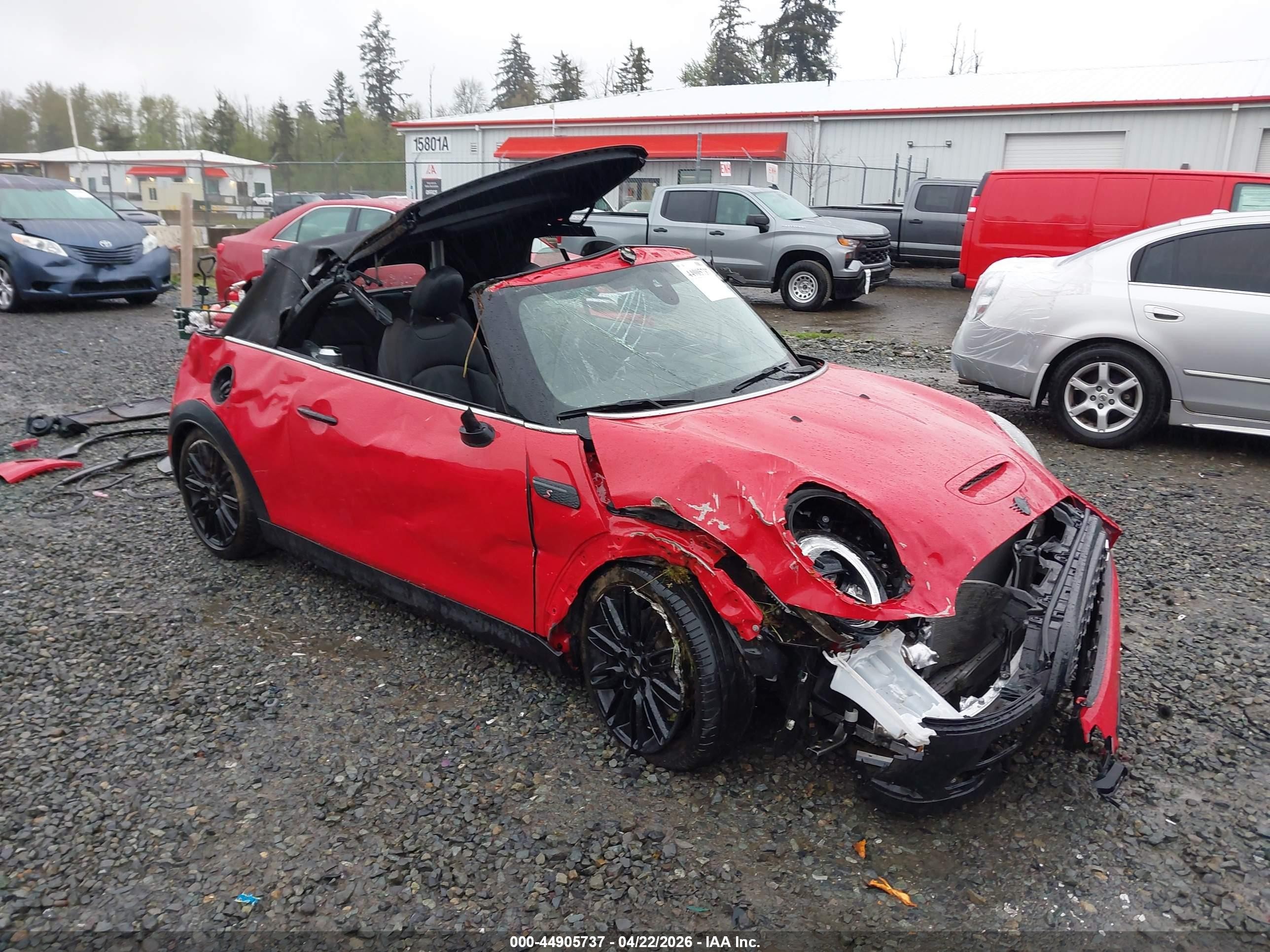 2024 MINI Convertible Cooper S, VIN WMW43DL04R3R86718 — Rollover