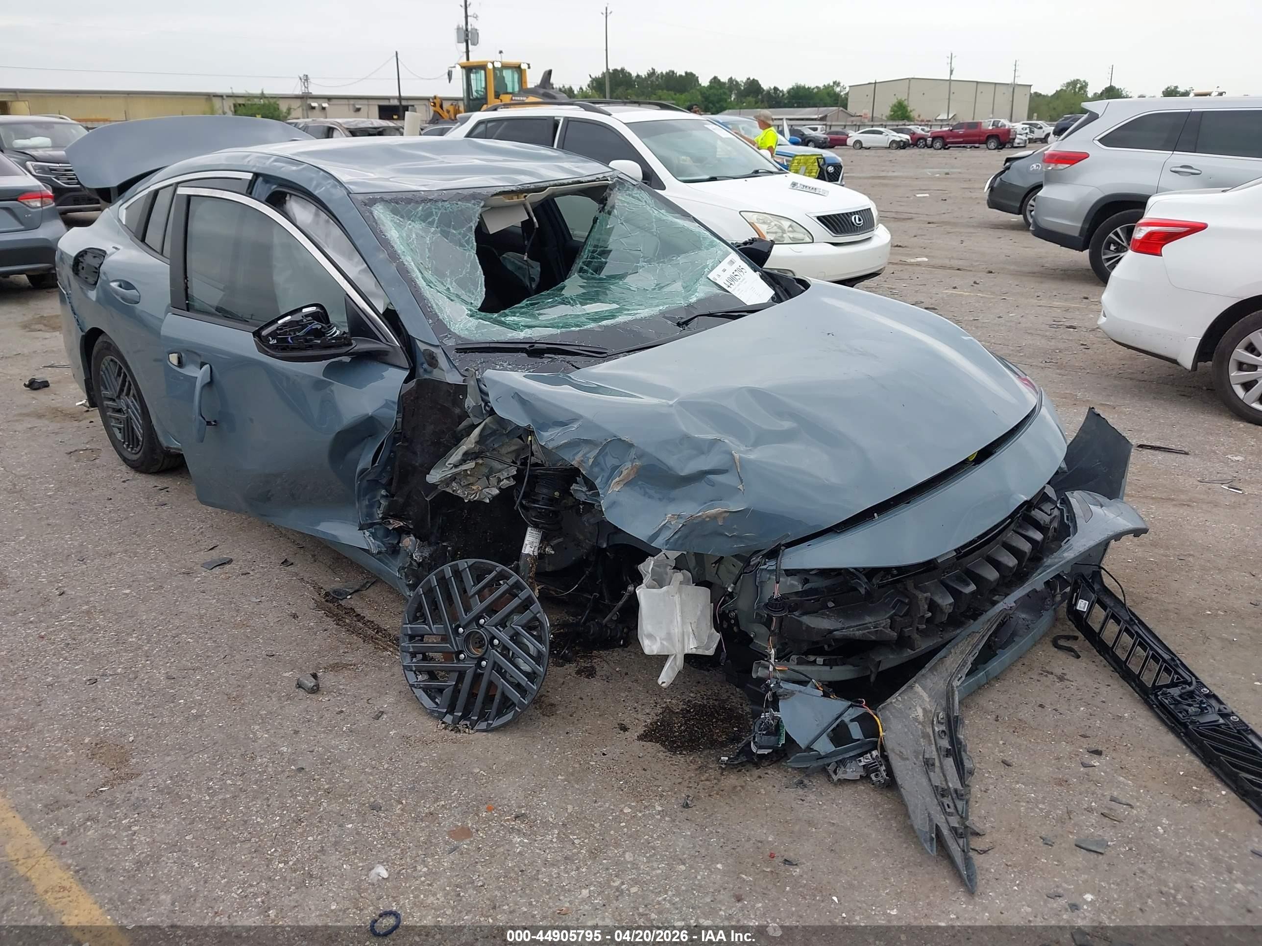2026 Nissan Sentra SV, VIN 3N1AB9CV2TY246281 — Rollover