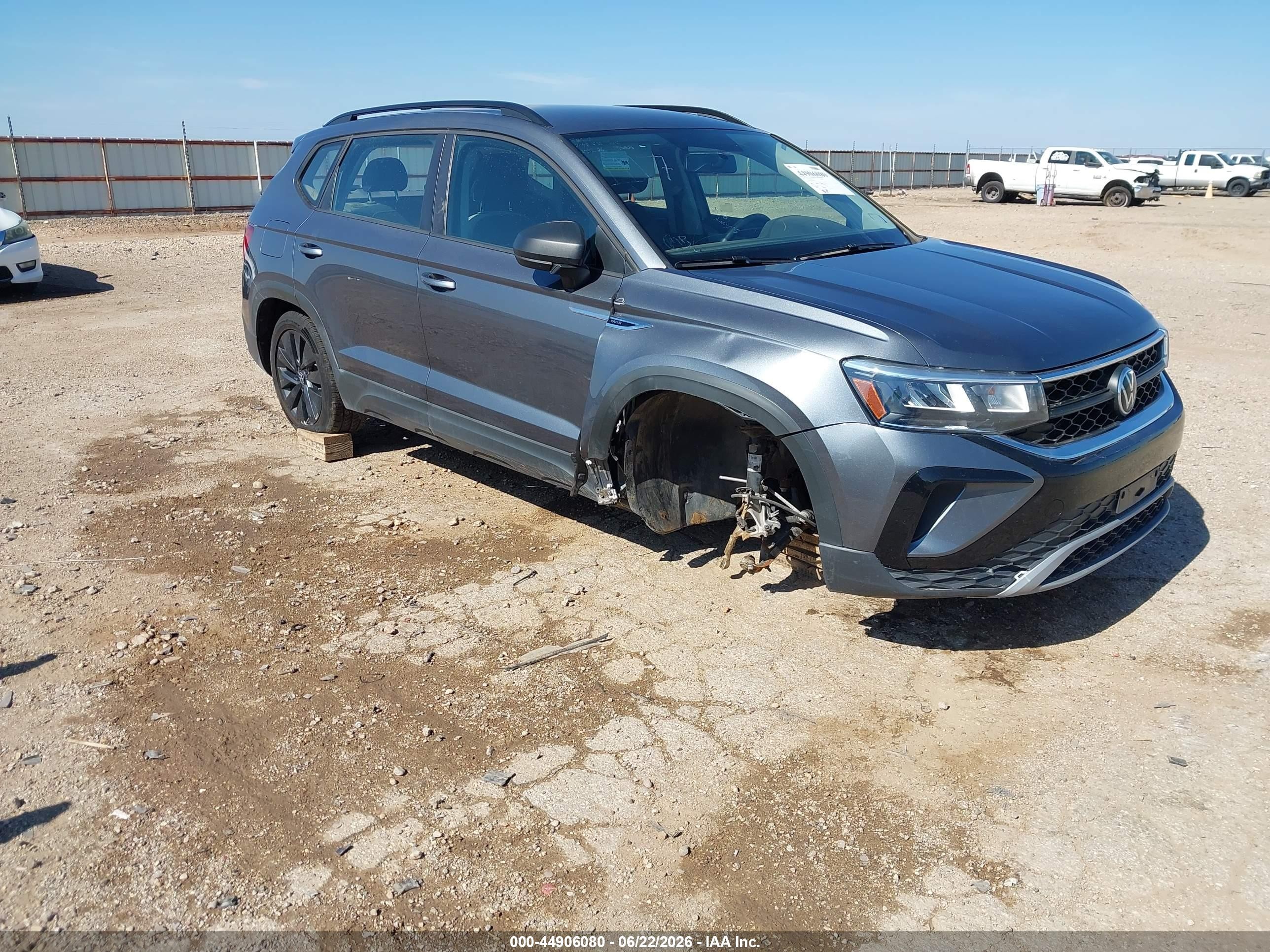2022 Volkswagen Taos S, VIN 3VVCX7B27NM041117 — Repossession