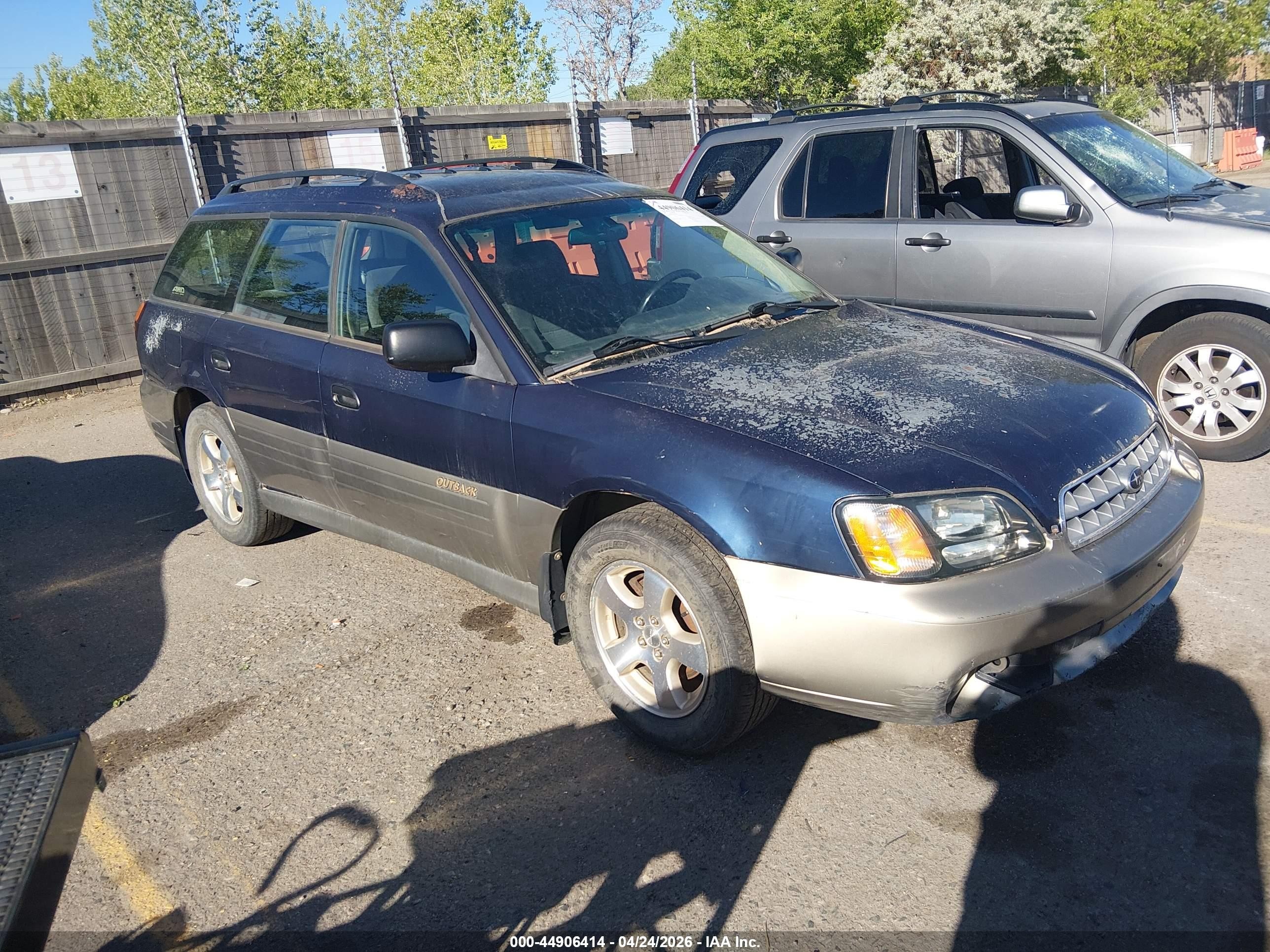 2003 Subaru Legacy Outback, VIN 4S3BH675836649326 — Обычный износ