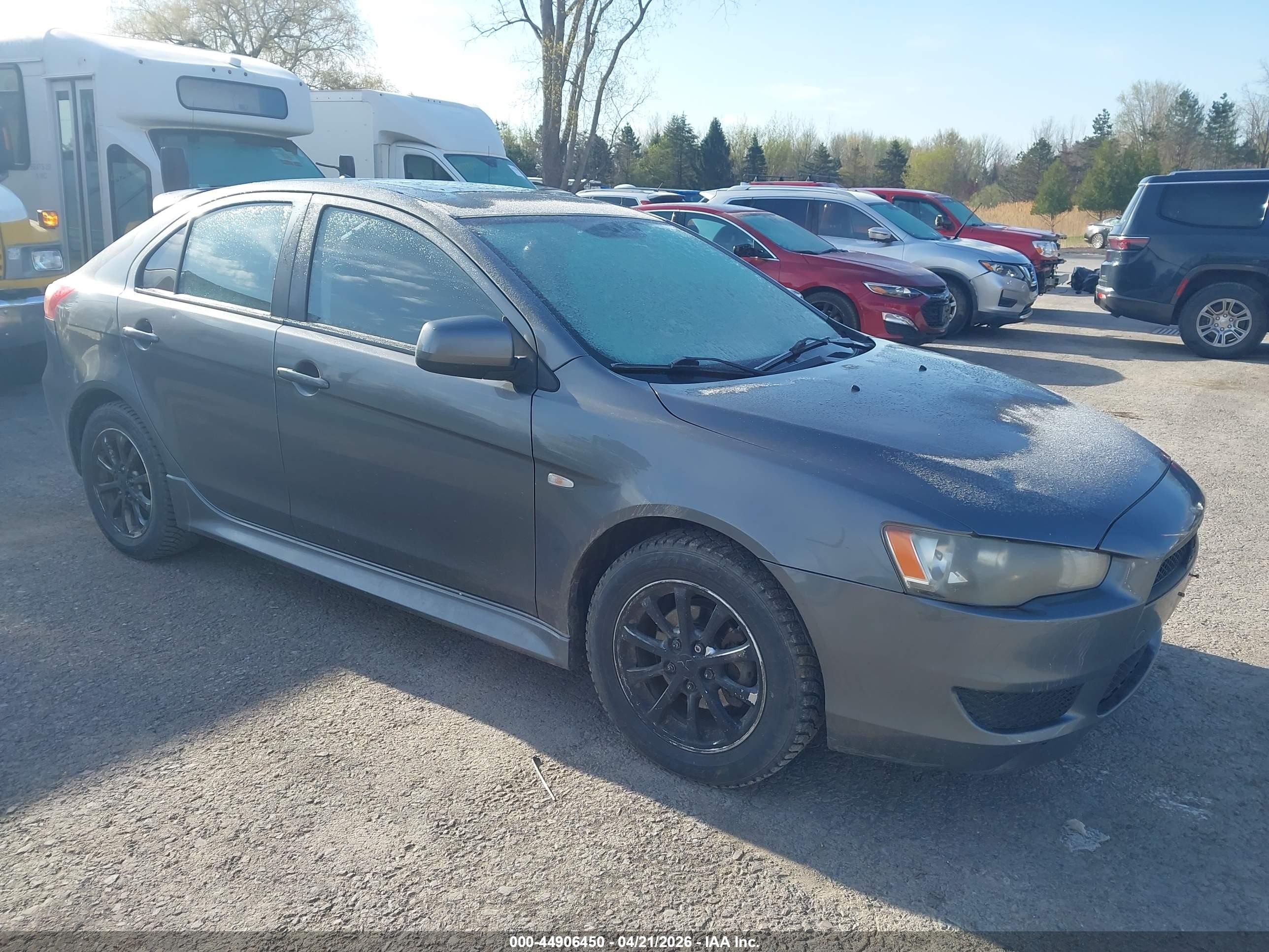 2011 Mitsubishi Lancer ES, VIN JA32X2HU2BU000843 — Front end