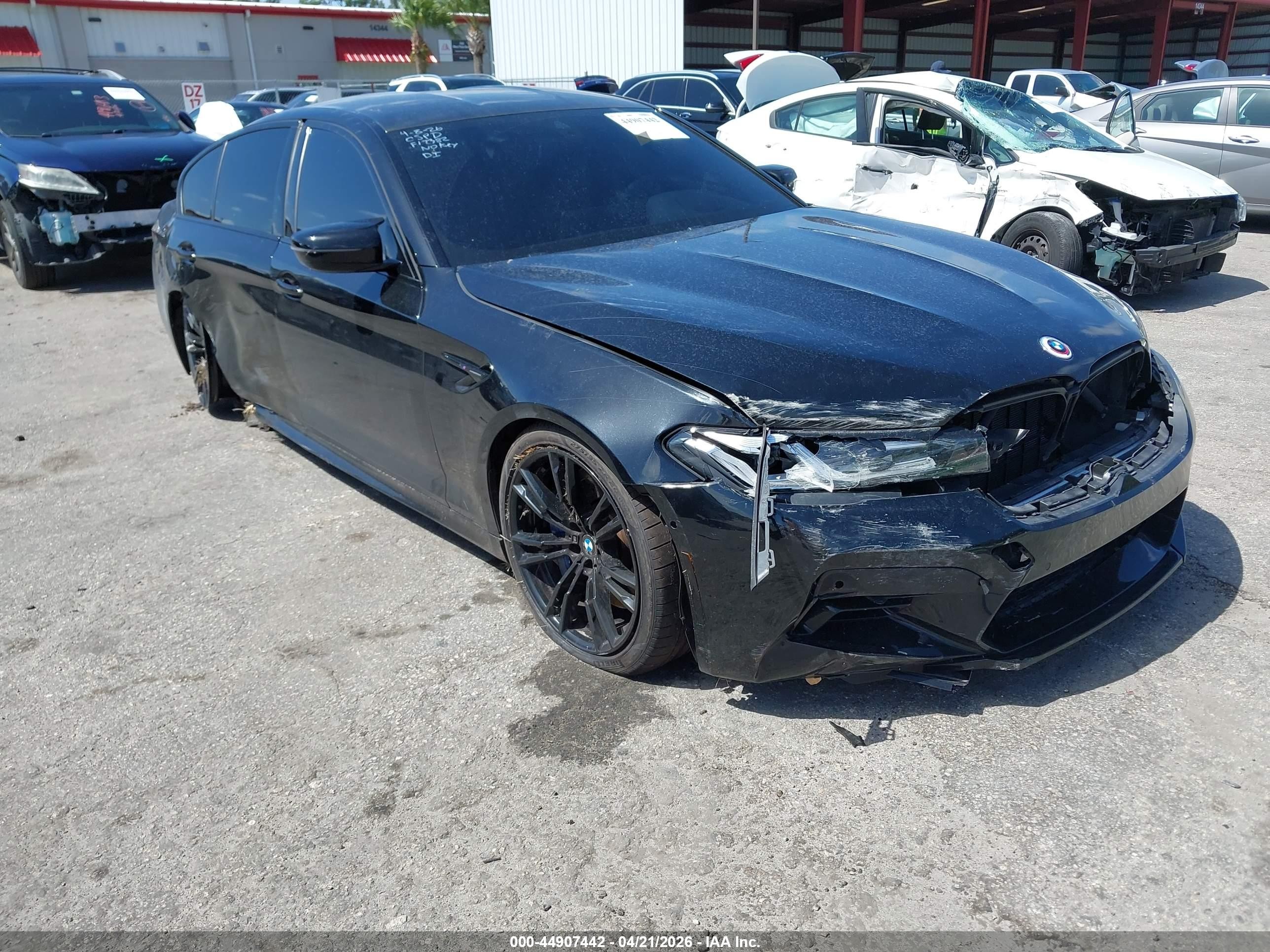 2021 BMW M5, VIN WBS83CH04MCF17382 — All over