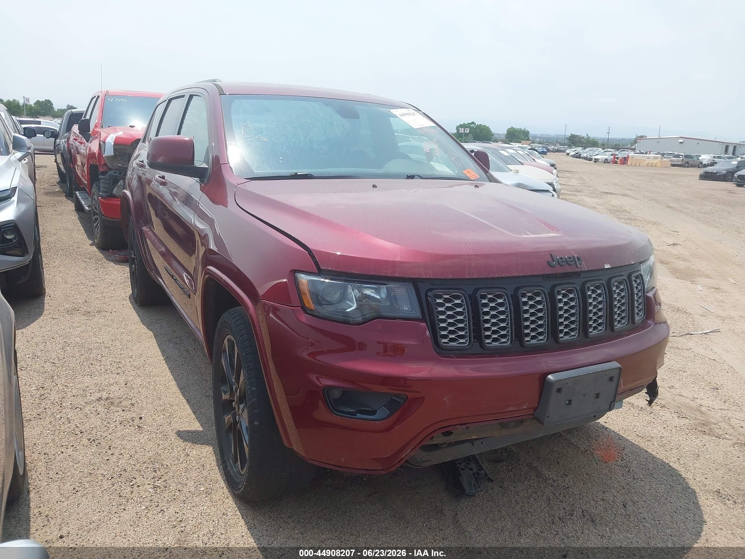 2018 Jeep Grand Cherokee Altitude, VIN 1C4RJFAG1JC321449 — Биологическое загрязнение
