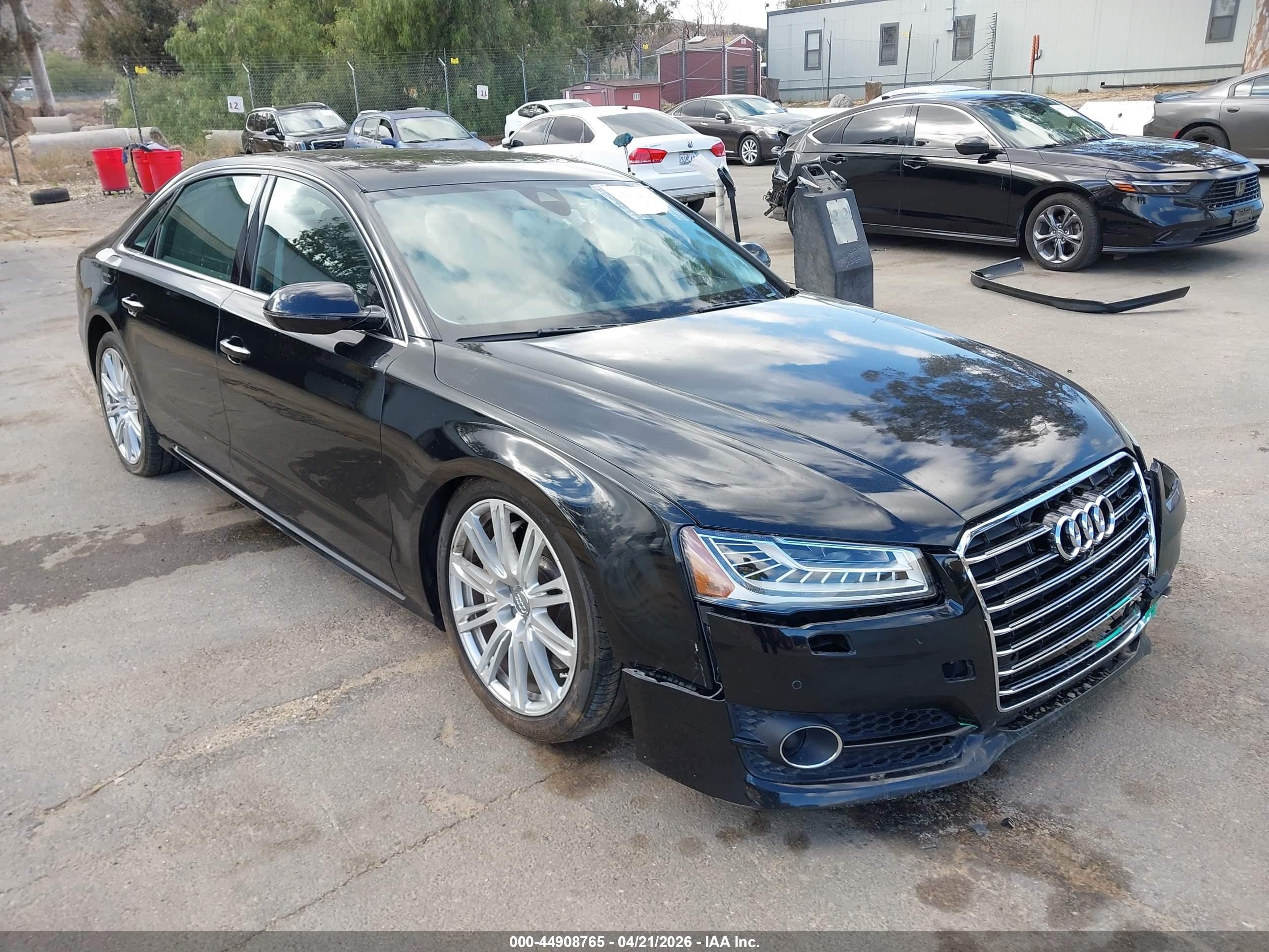 2016 Audi A8 Sport, VIN WAU43AFD3GN006667 — Front end