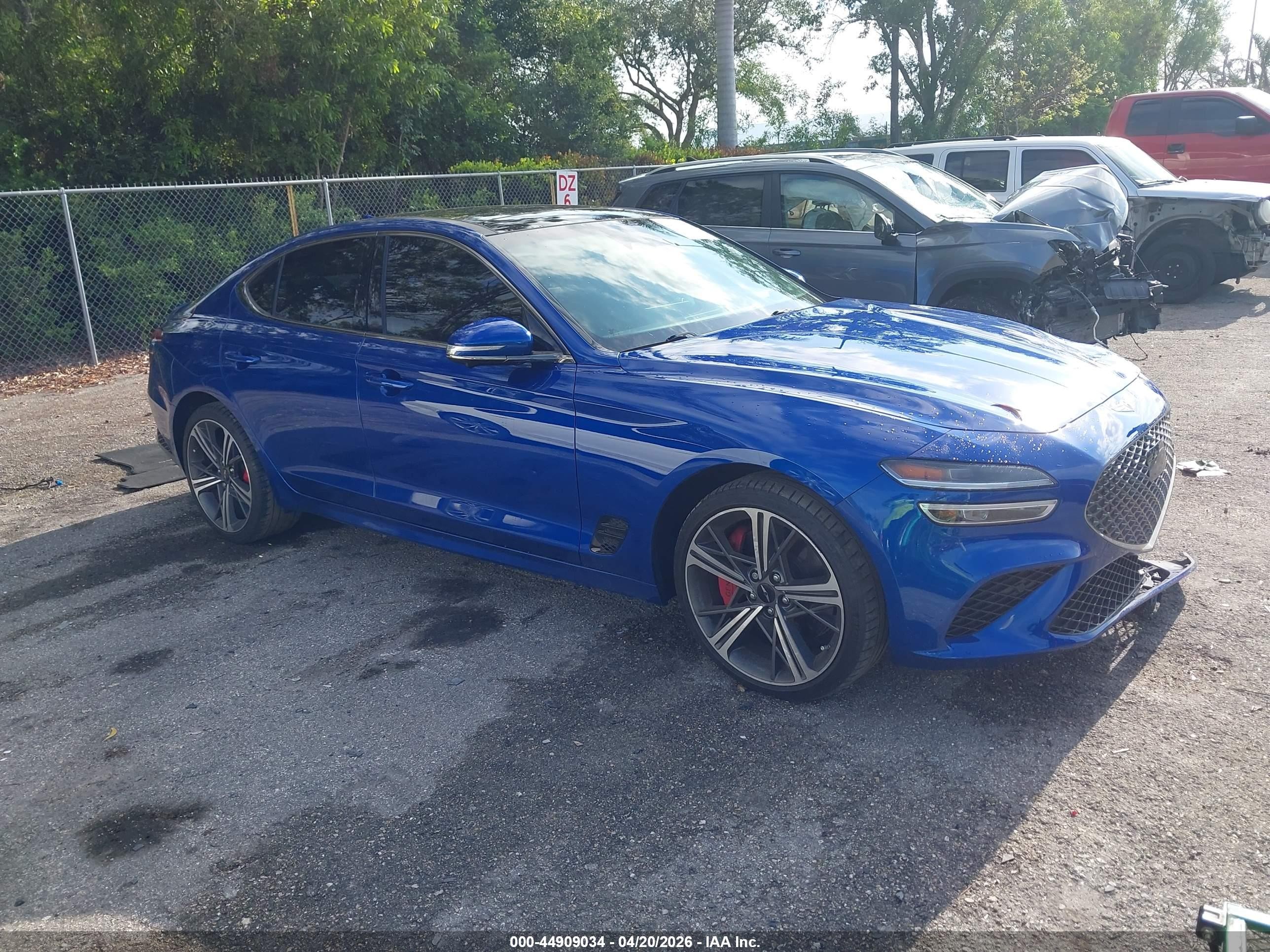 2024 Genesis G70 Sport Advanced, VIN KMTG54SE3RU139062 — Front end
