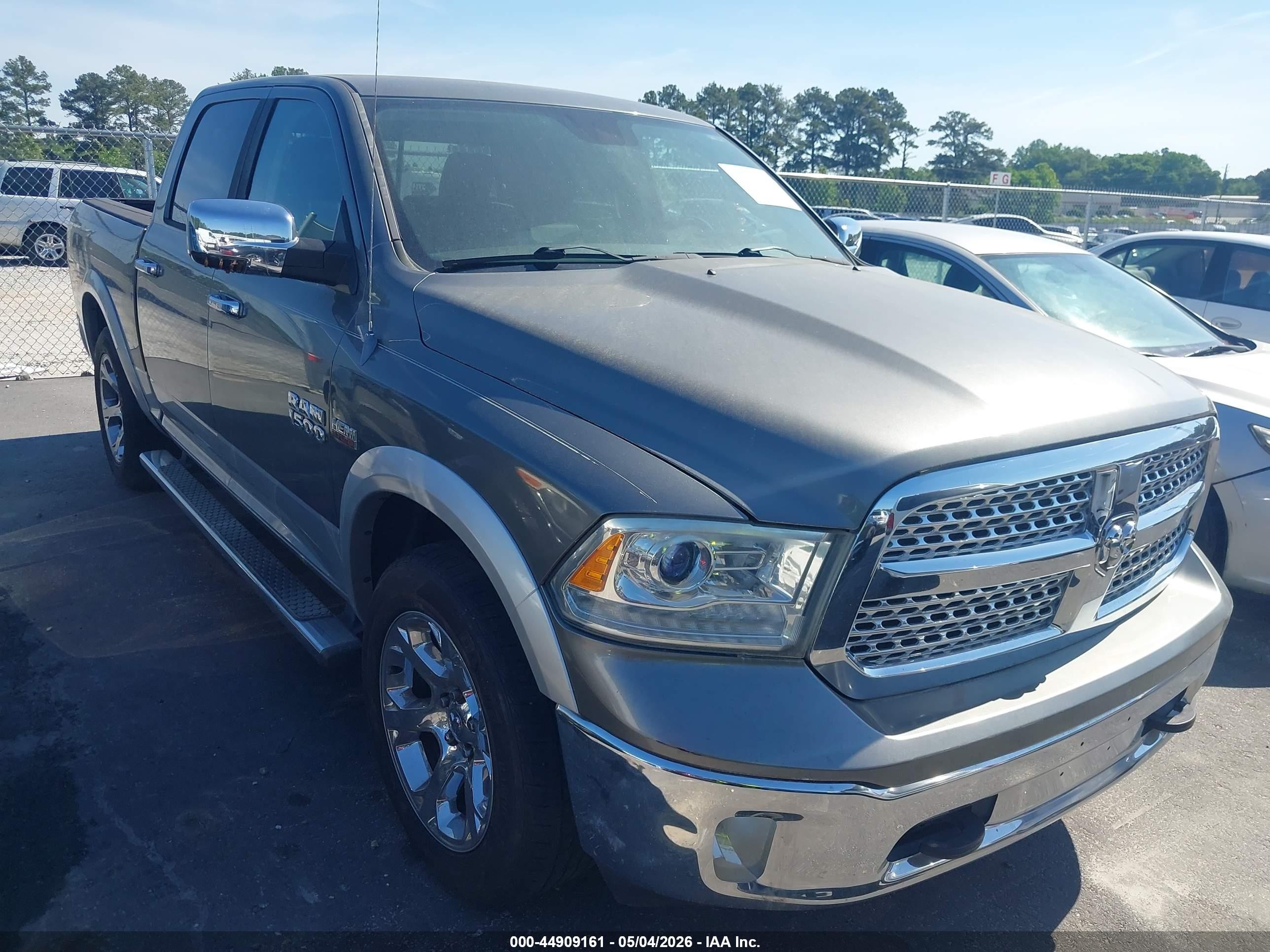 2013 Ram 1500 Laramie, VIN 1C6RR6NT6DS650729 — Repossession