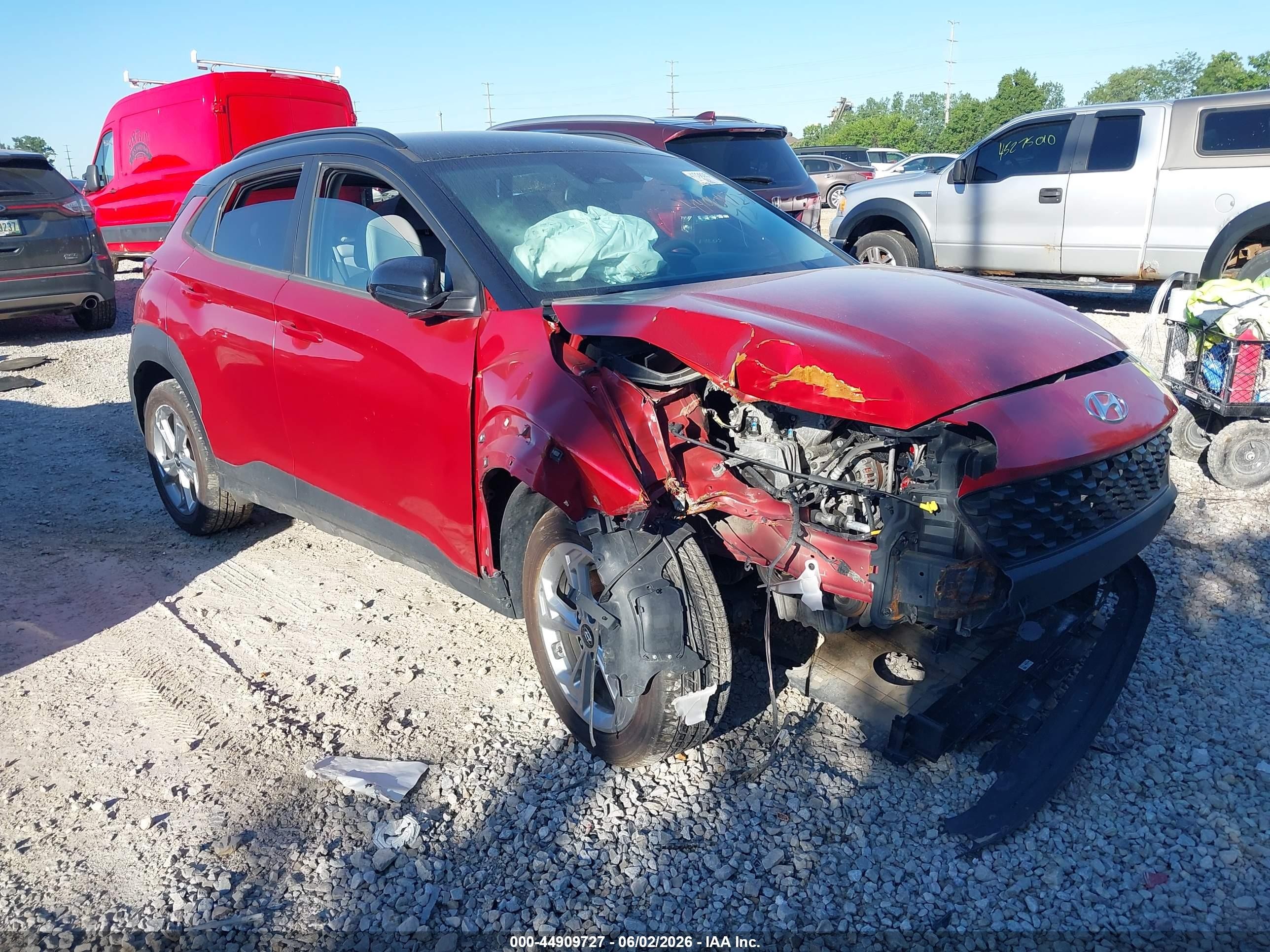 2022 Hyundai Kona SEL, VIN KM8K6CAB3NU761920 — Front end