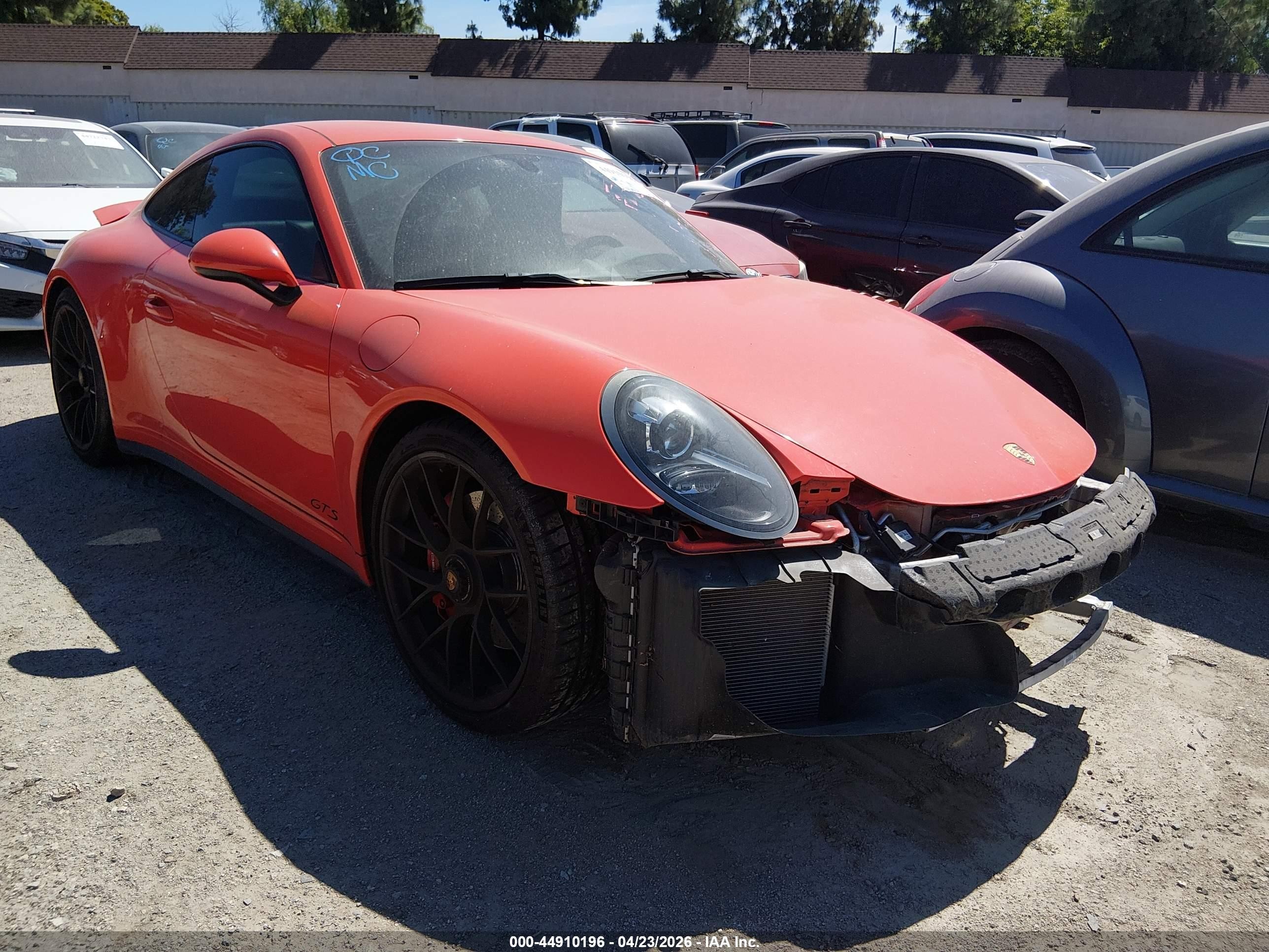 2019 Porsche 911 Carrera S, VIN WP0AB2A94KS114498 — Side