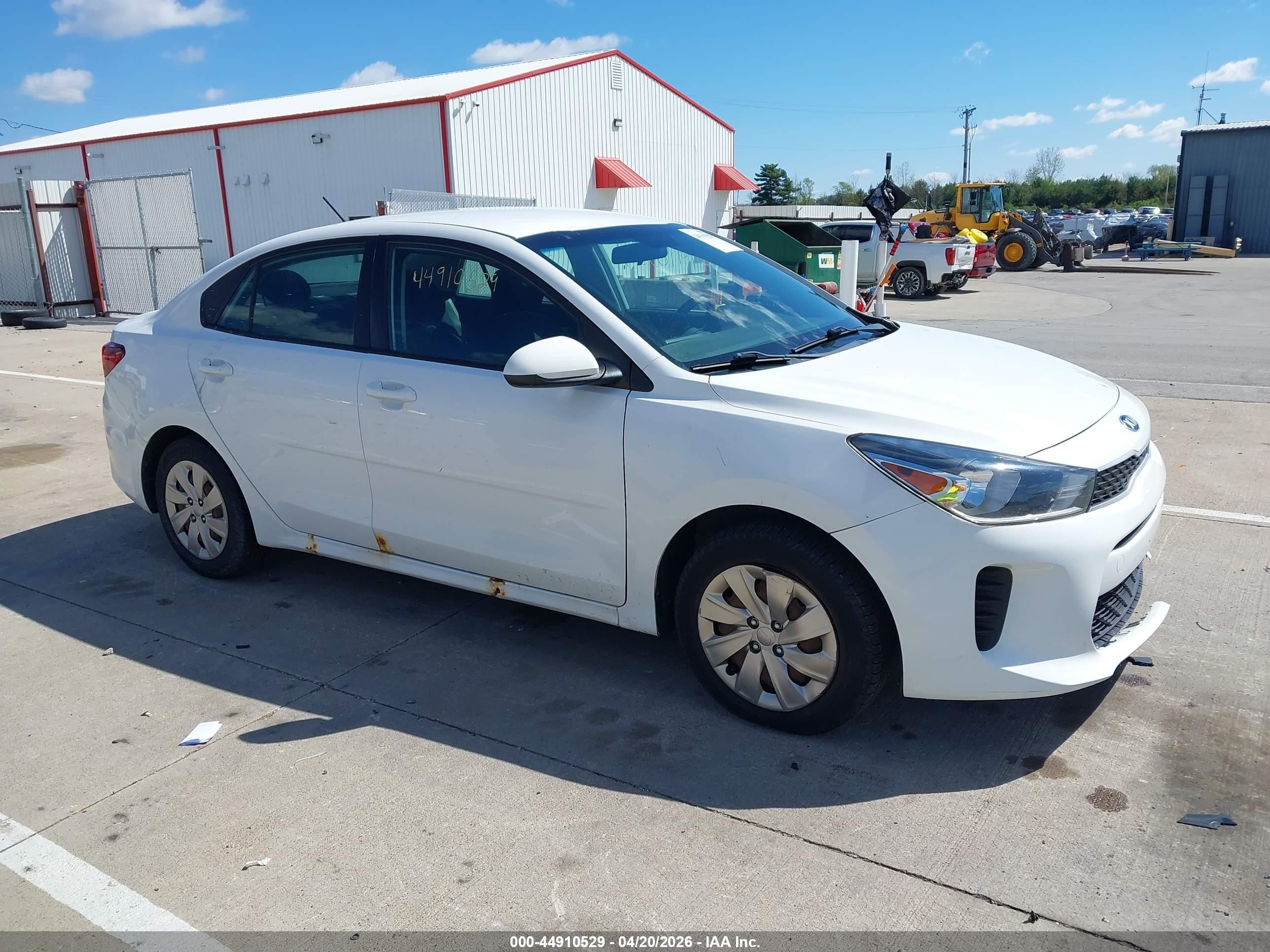 2018 Kia Rio LX, VIN 3KPA24AB9JE120054 — Fresh water flood