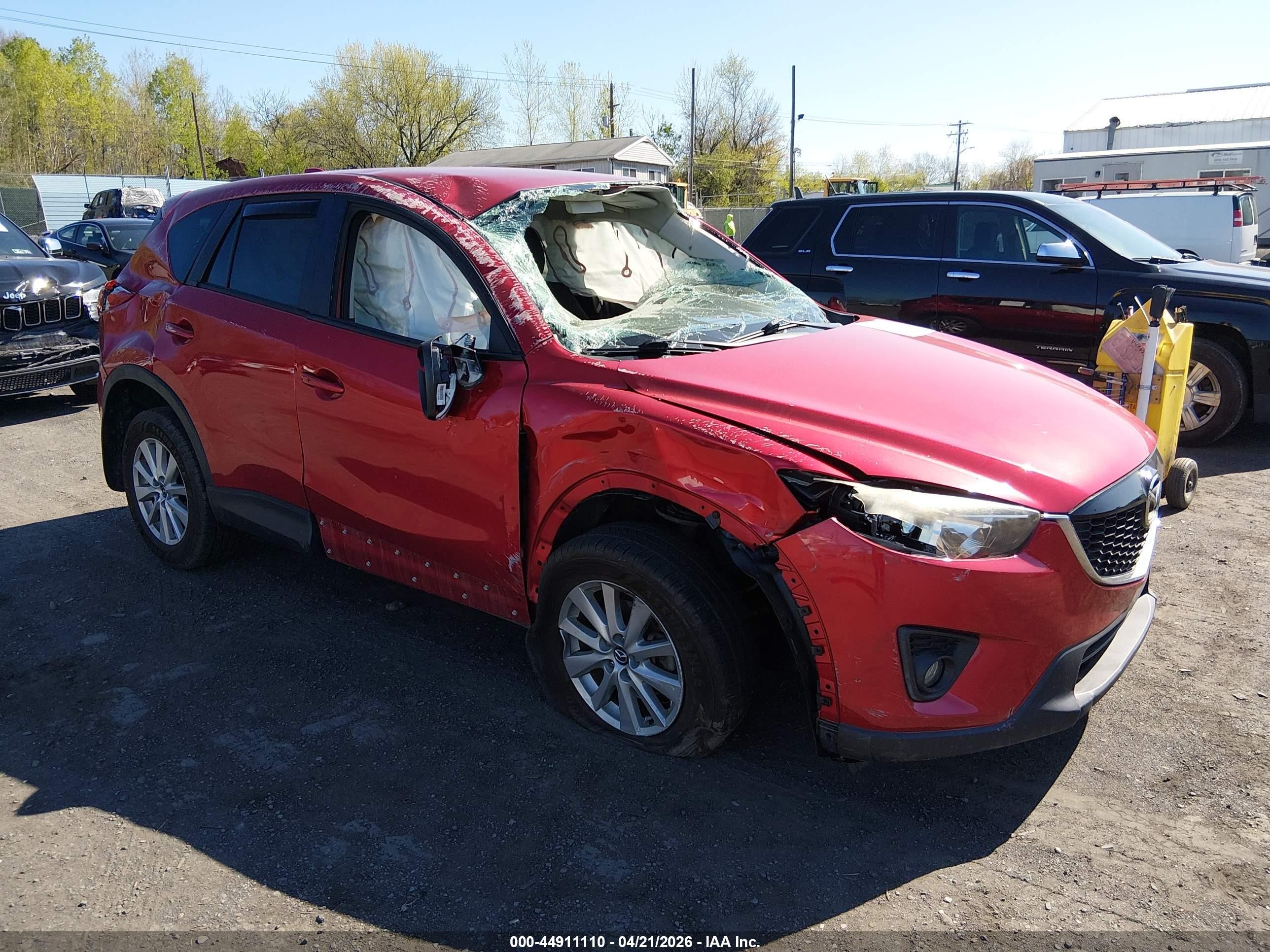 2015 Mazda CX-5 Touring, VIN JM3KE4CY2F0480349 — Rollover