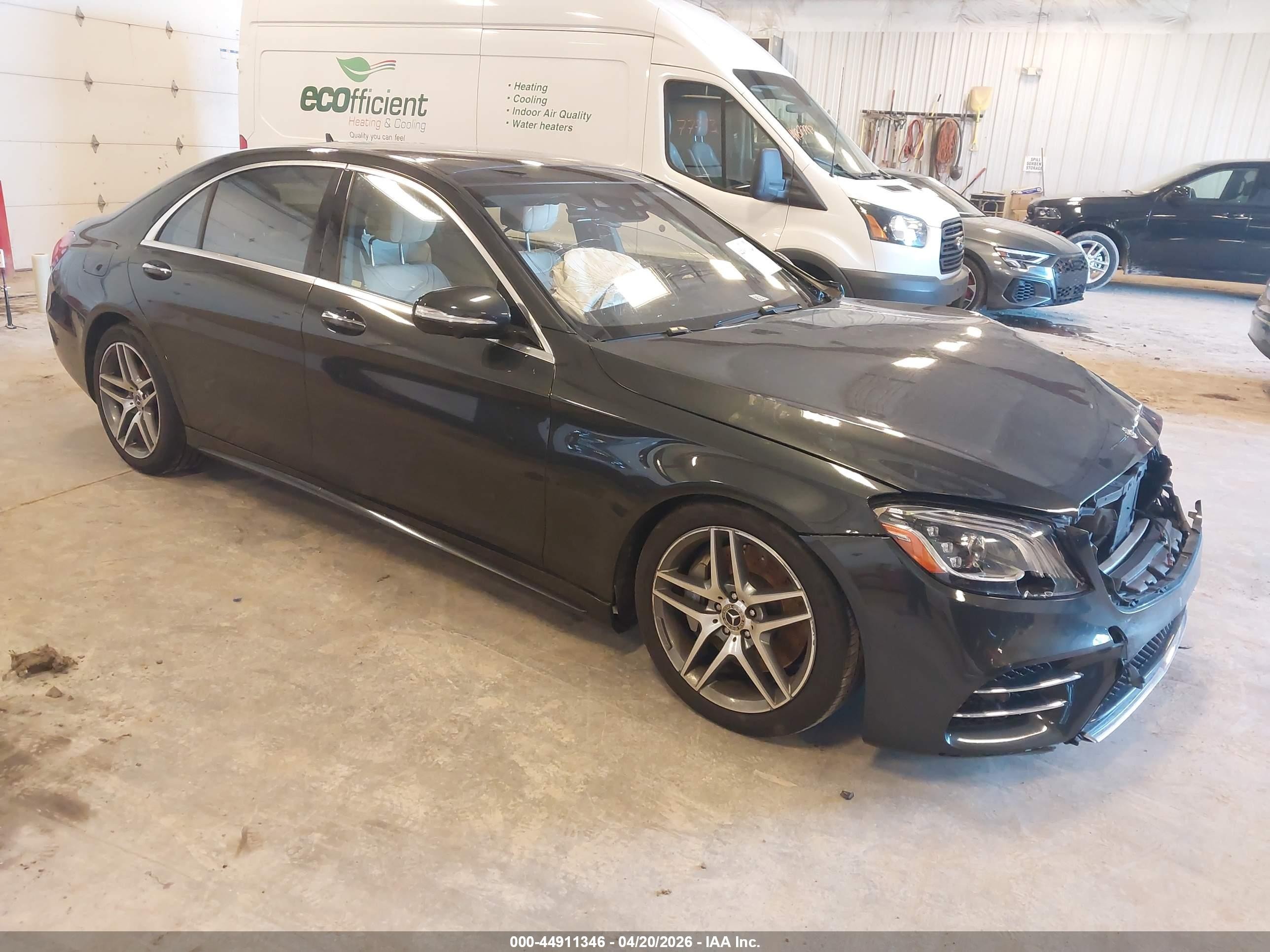 2018 Mercedes-Benz S 560, VIN WDDUG8GB9JA346214 — Front end